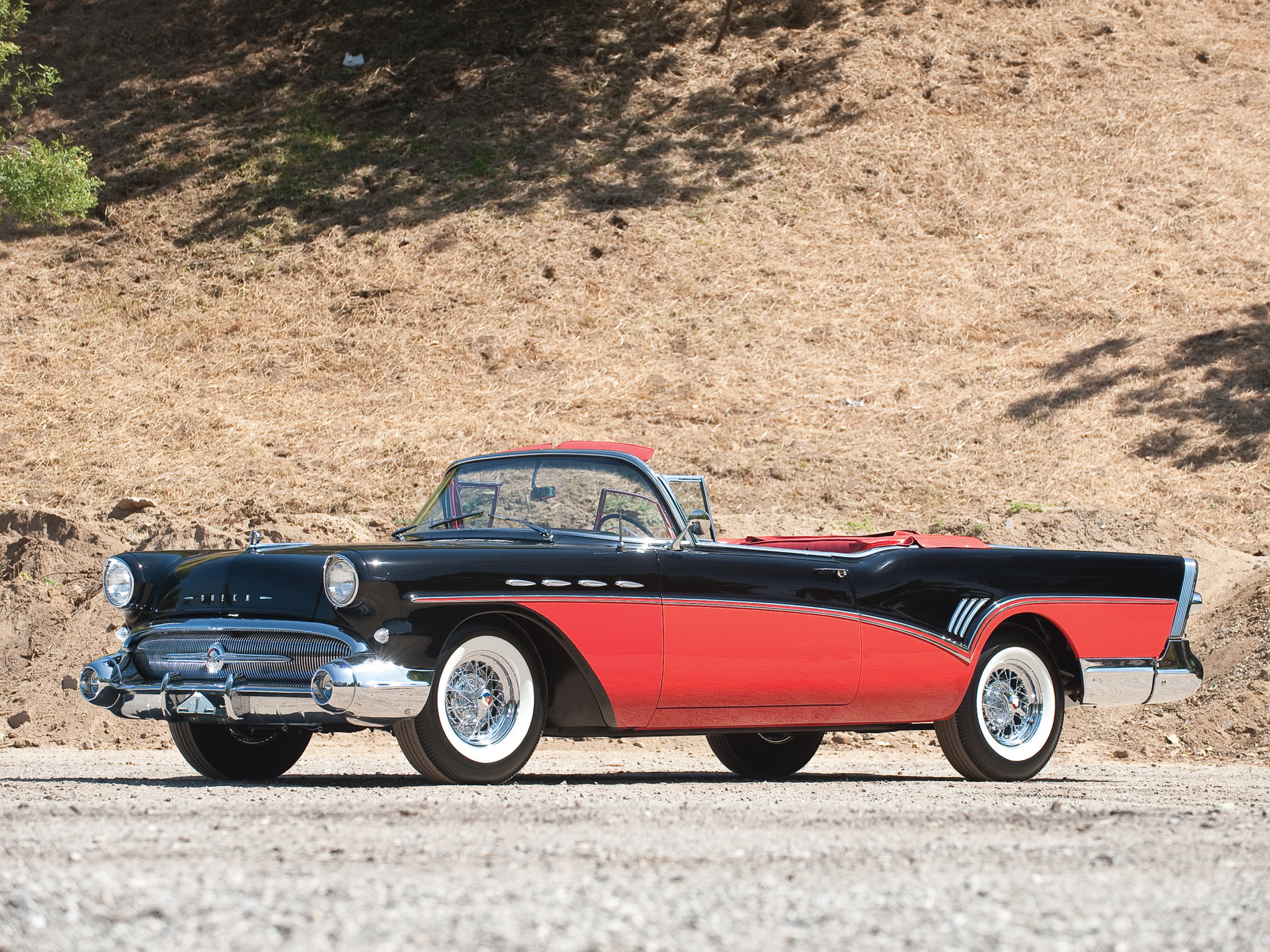 1957, 76c, buick, convertible, retro, roadmaster