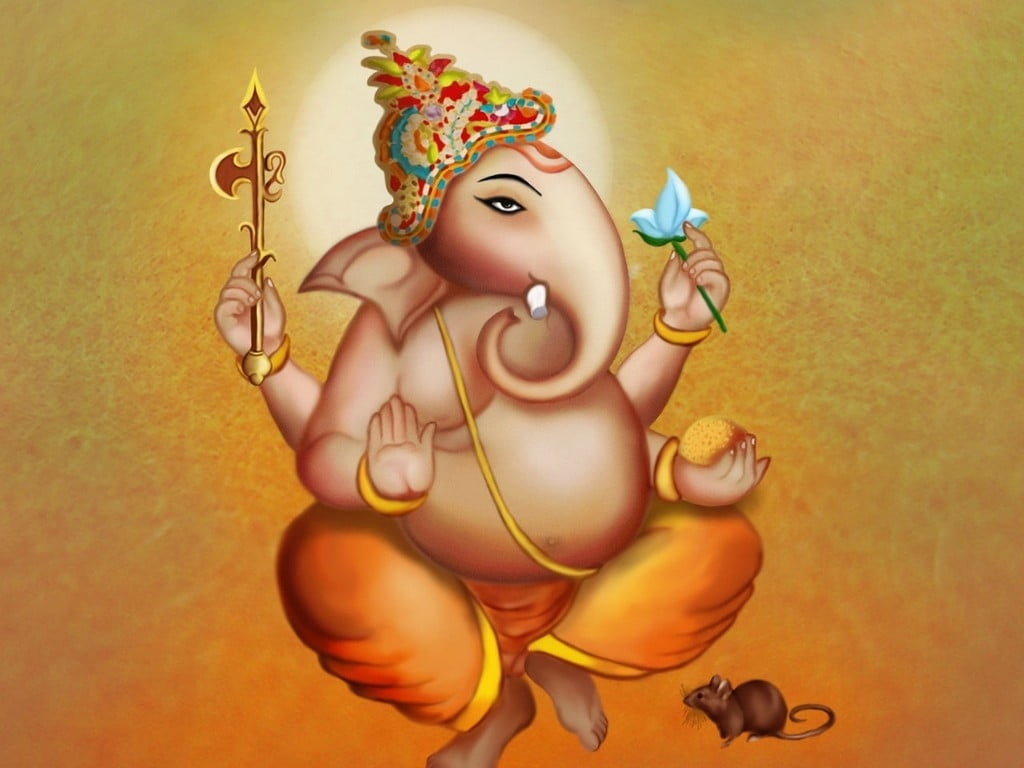Shree Siddhivinayak, Ganesha illustration, God, Lord Ganesha