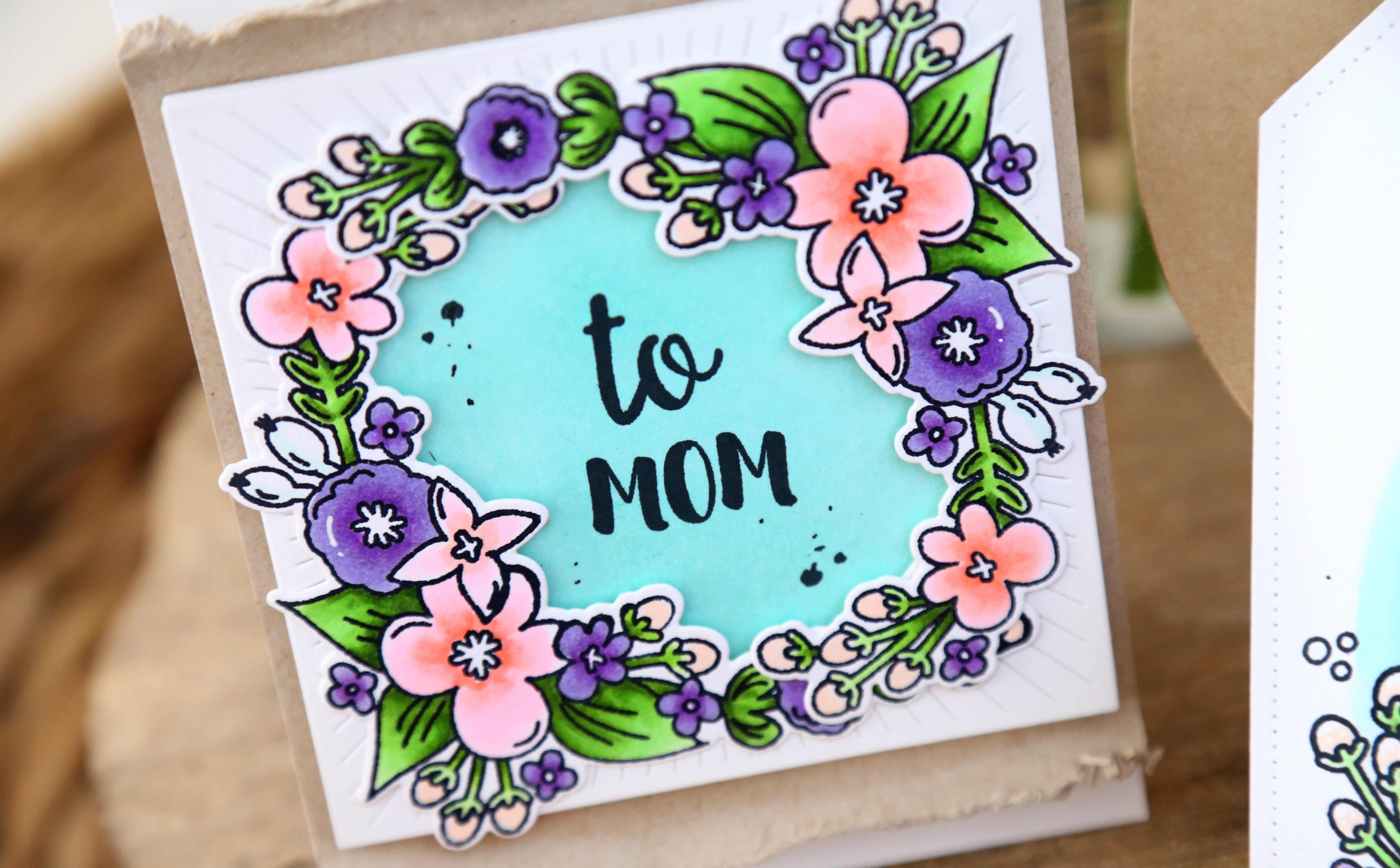 Mother's Day Card, Holidays, Beautiful, Happy, Love, Flowers