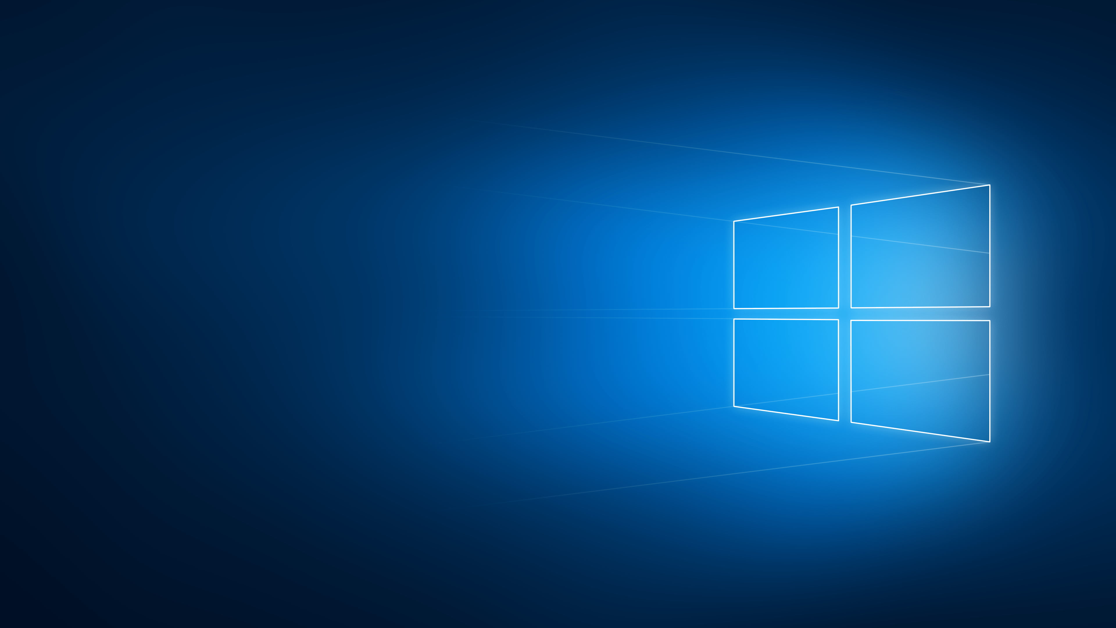 Windows logo, Windows 10, minimalism, blurred, geometry, operating system