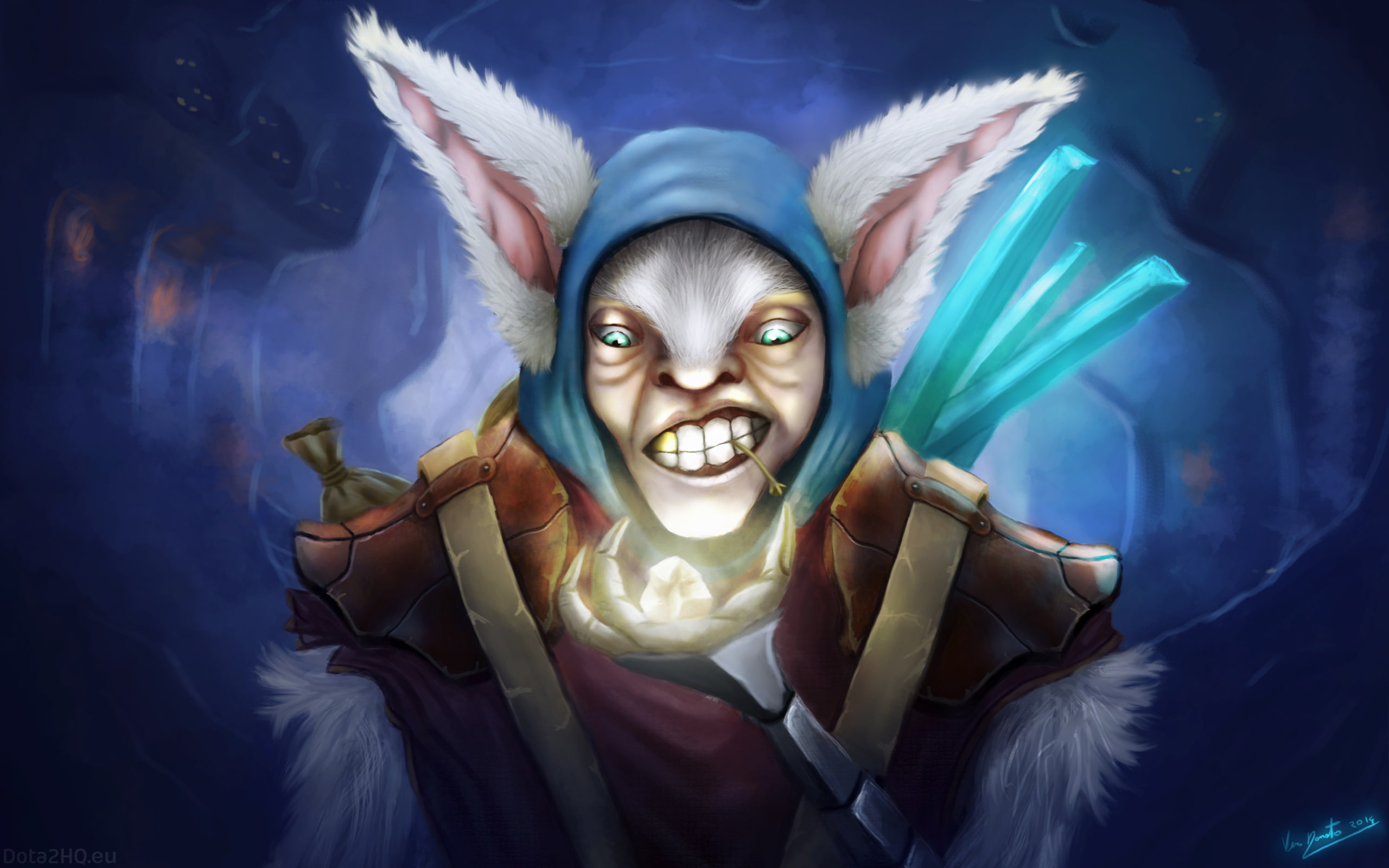 Meepo, Dota 2, Art