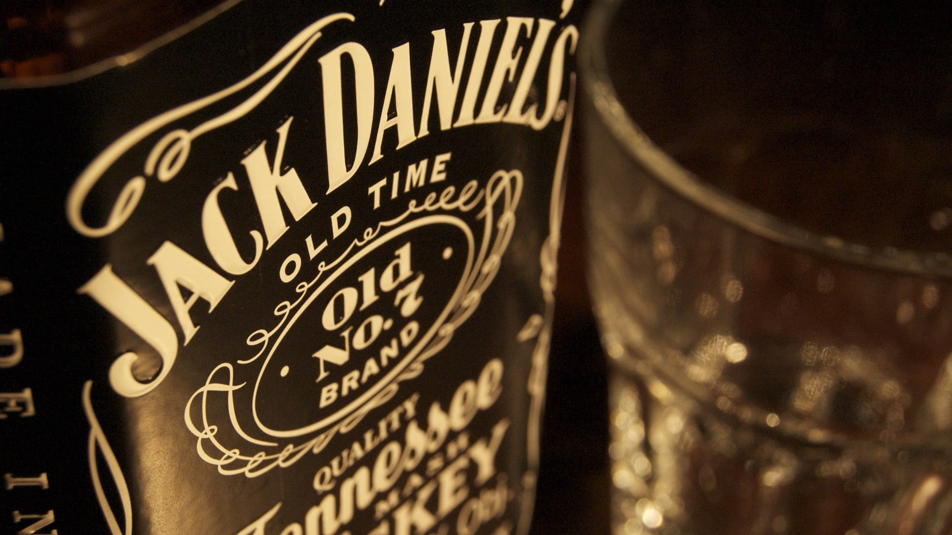 Jack Daniels Old No.7 bottle, Jack Daniel's, alcohol, no people