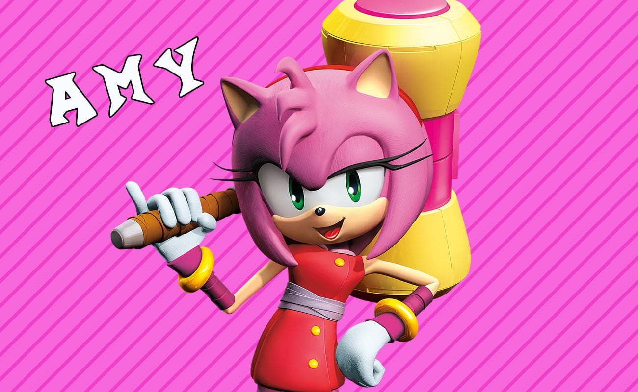 Sonic, Sonic Boom, Amy Rose, pink color, toy, human representation