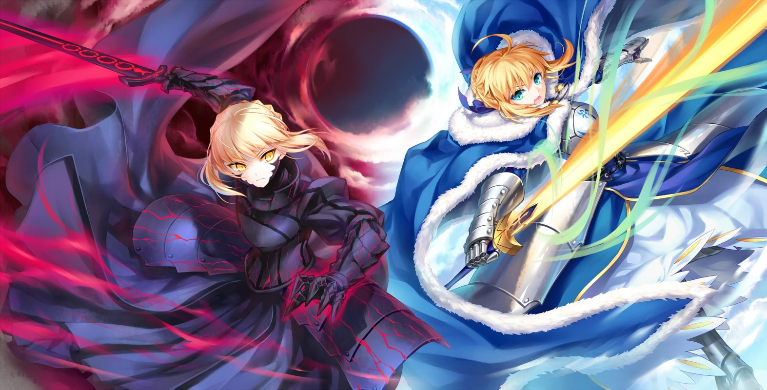 anime, anime girls, Fate/Stay Night, Saber, Saber Alter, armor