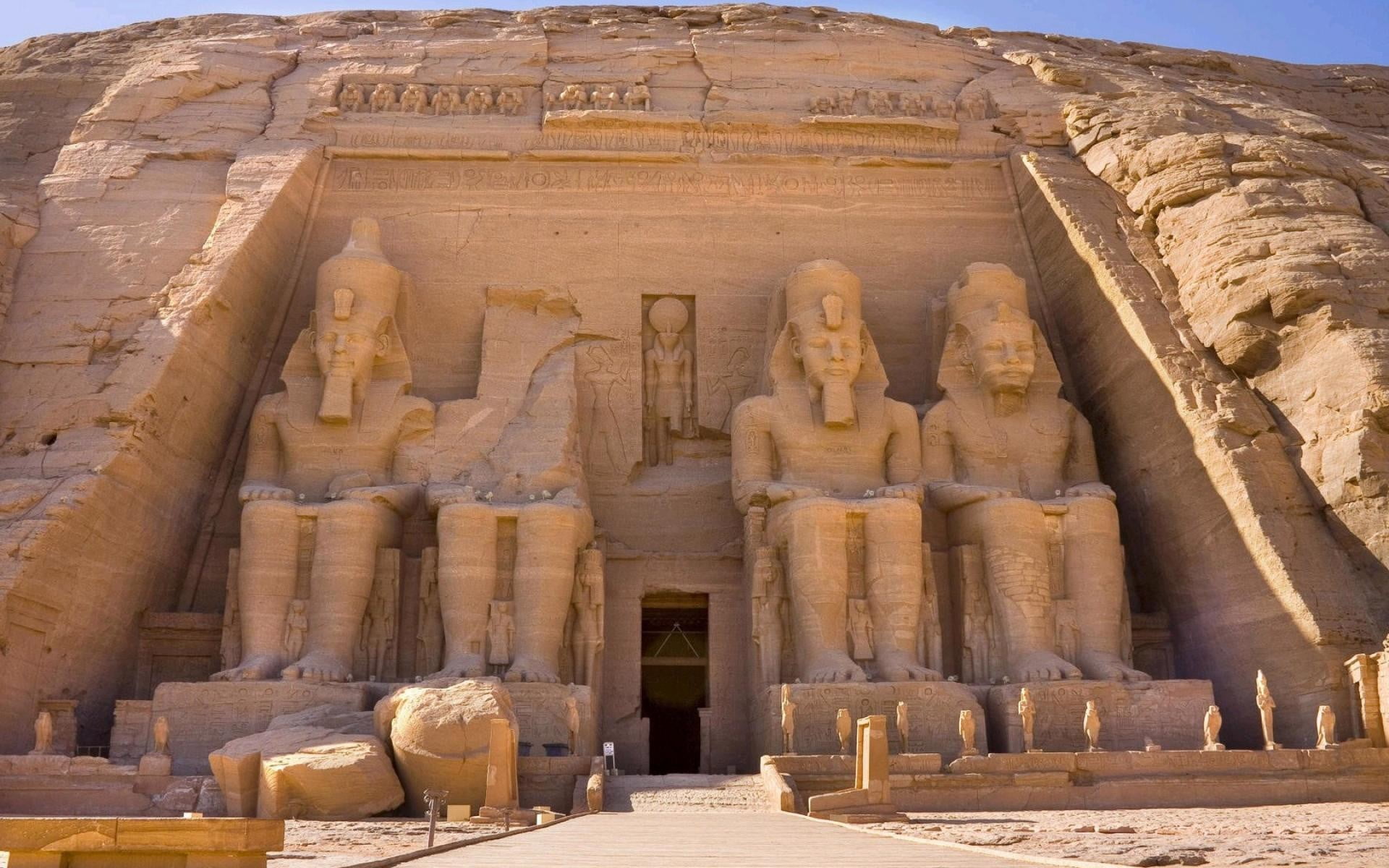 Egypt landmark, Egyptian, ancient, building, old building, history