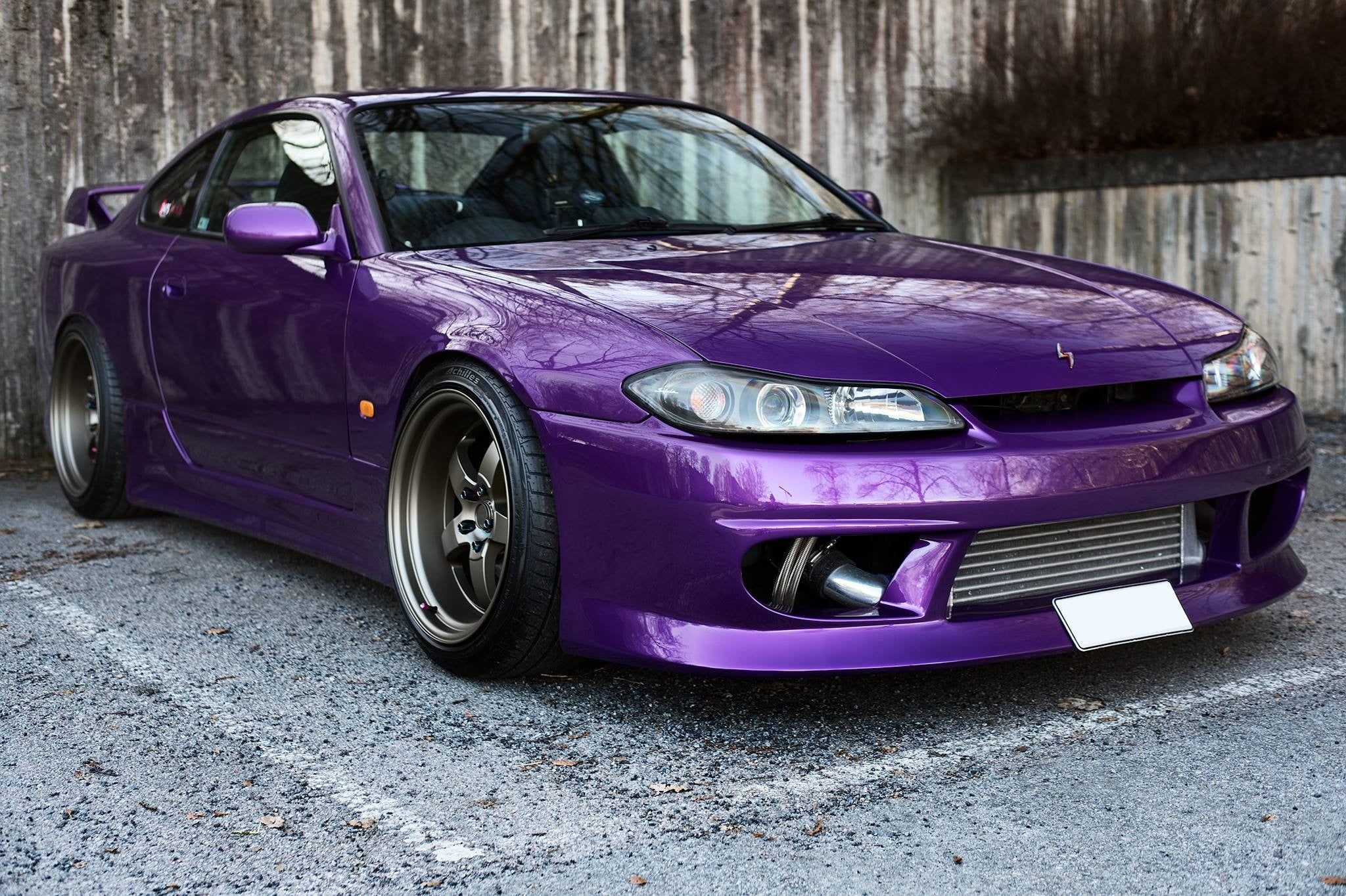 purple coupe, Nissan Silvia Spec-R, Japanese cars, JDM, S15, Silvia S15