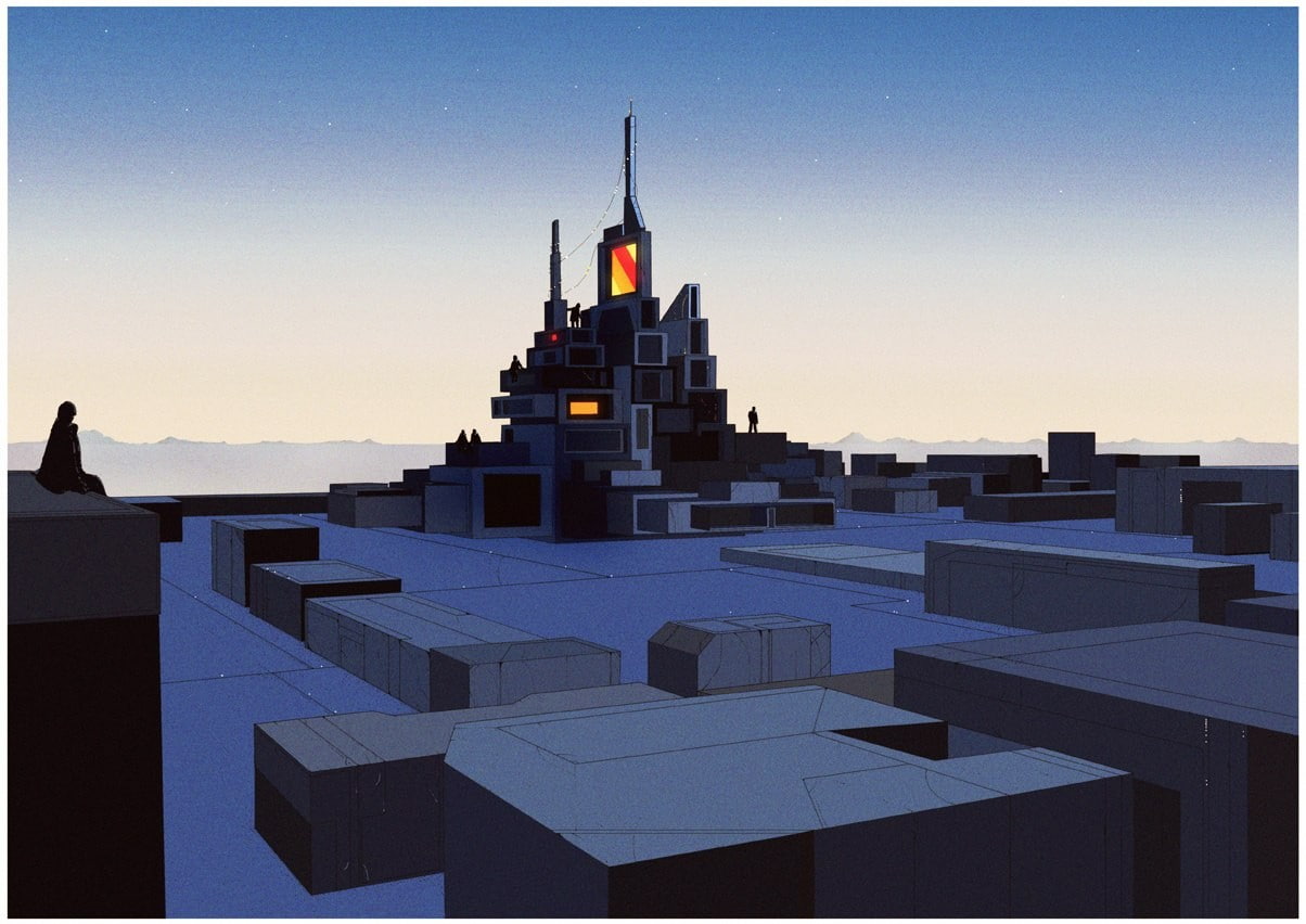 artwork, architecture, sky, built structure, building exterior
