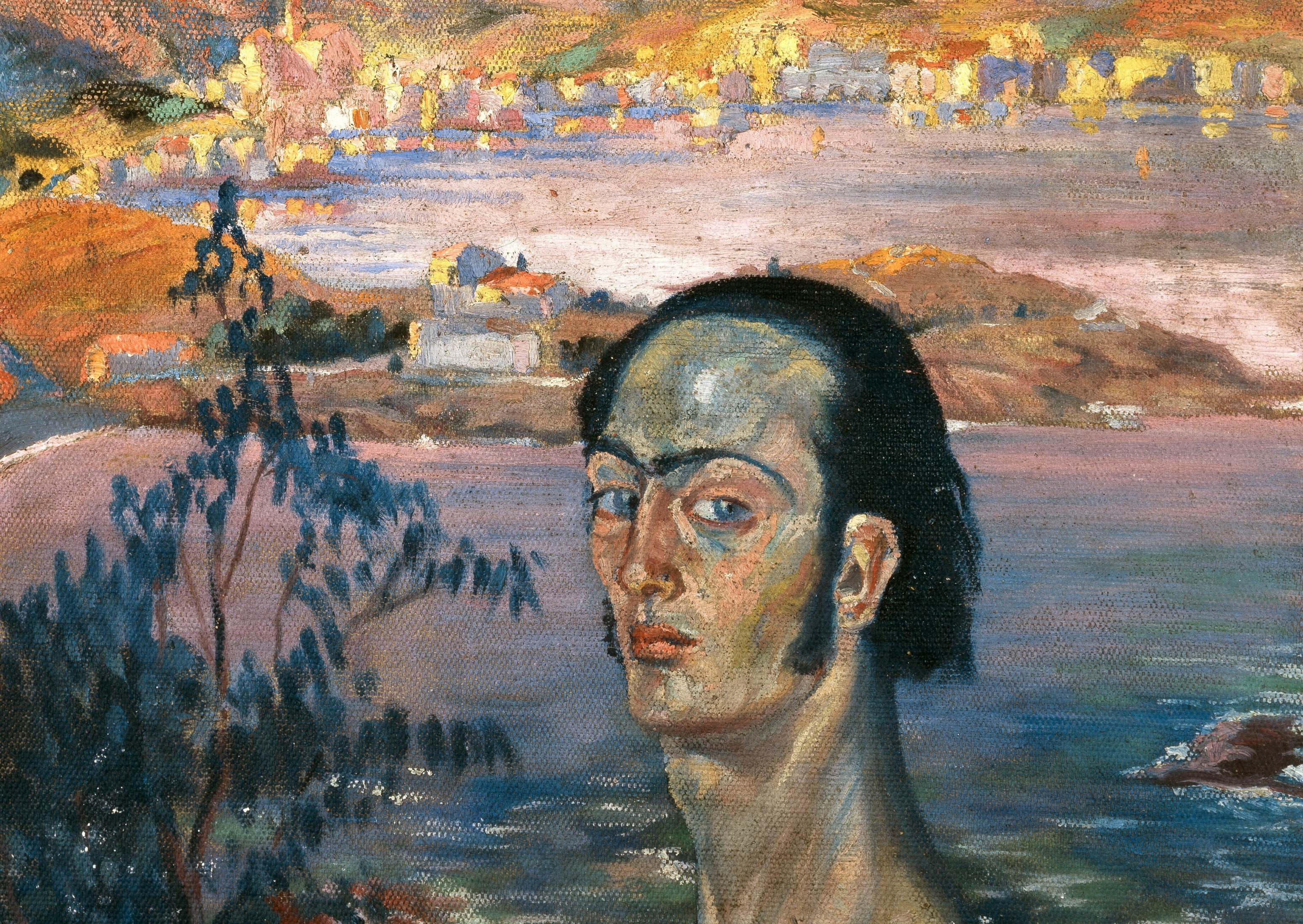 surrealism, picture, Salvador Dali, Self-portrait with Raphael's Neck