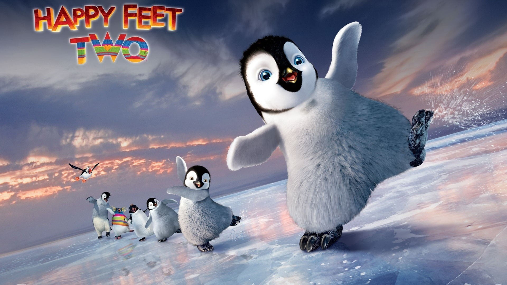 Happy Feet Two wallpaper, movies, penguins, animated movies, animal