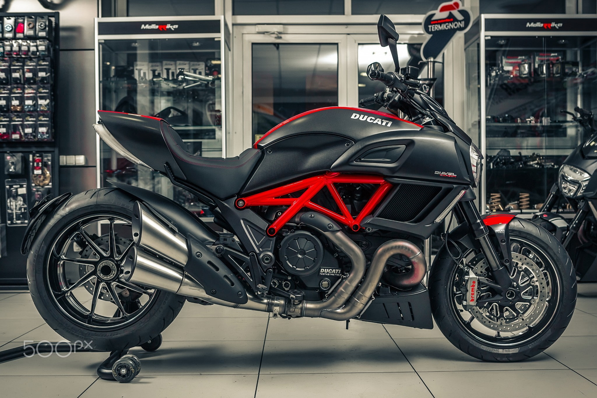 motorcycle, Ducati Diavel, transportation, mode of transportation