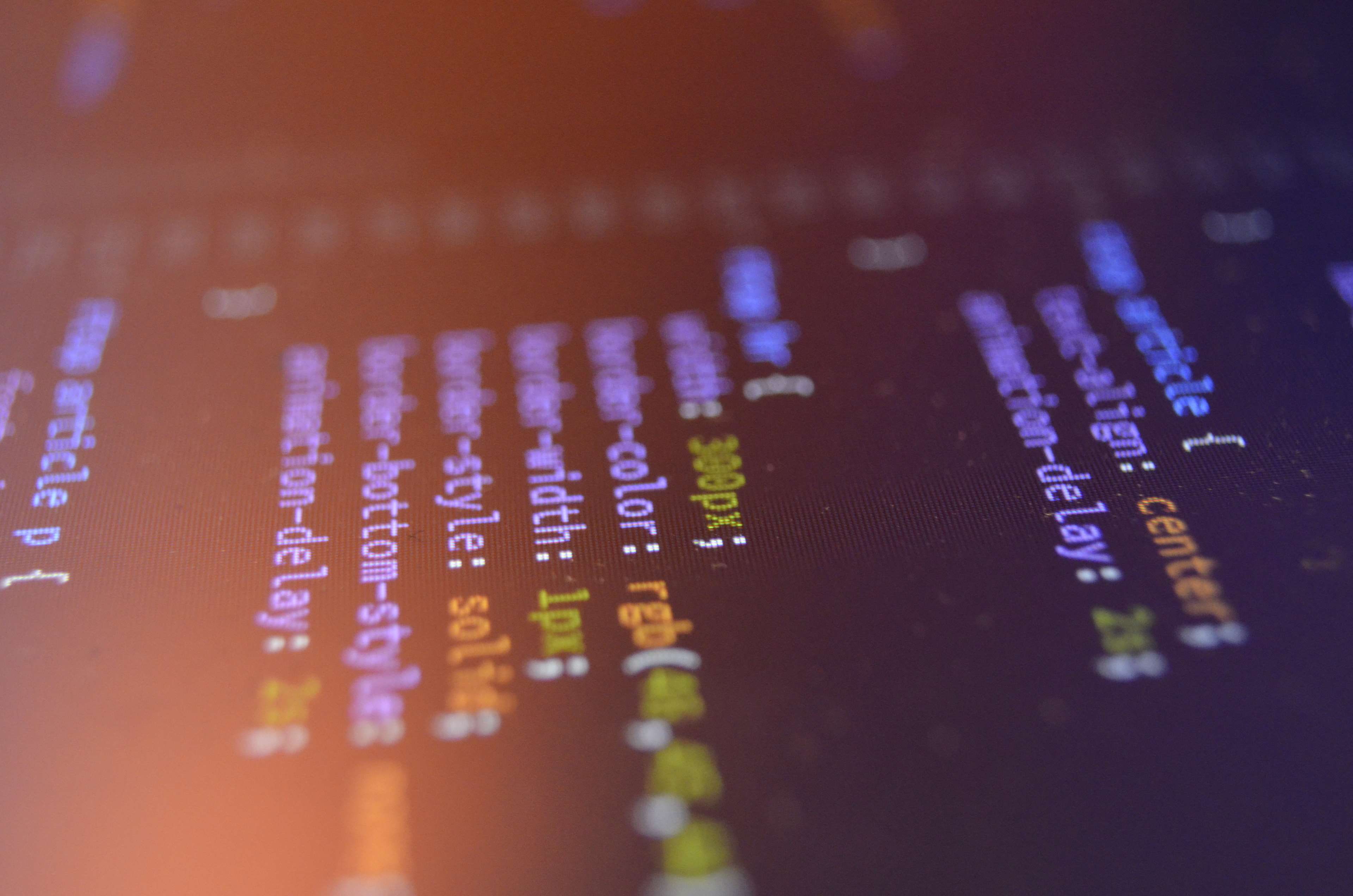 www css it screen code website, technology, communication, close-up