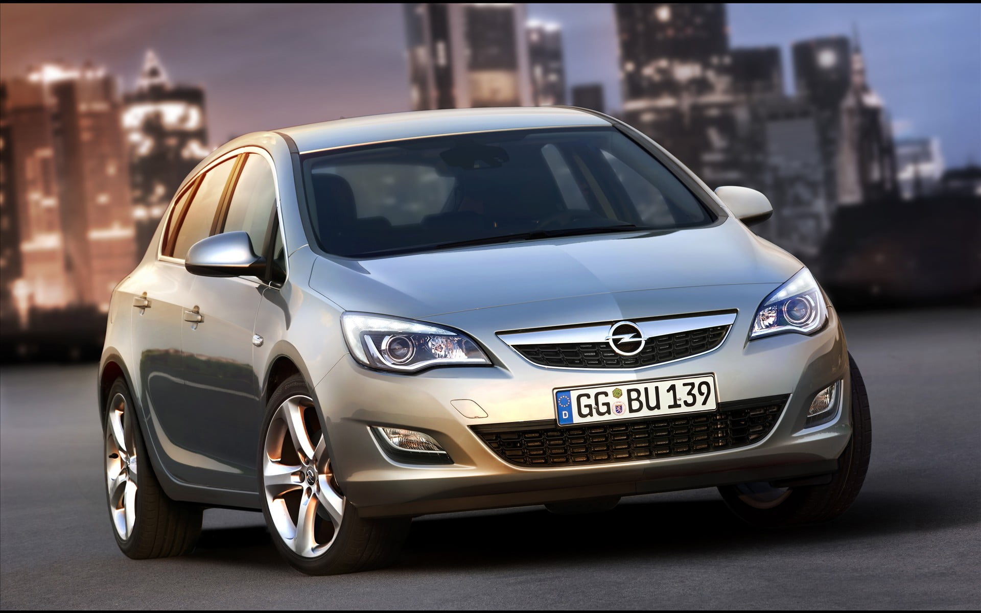 silver Opel Astra, machine, auto auto, car, land Vehicle, luxury