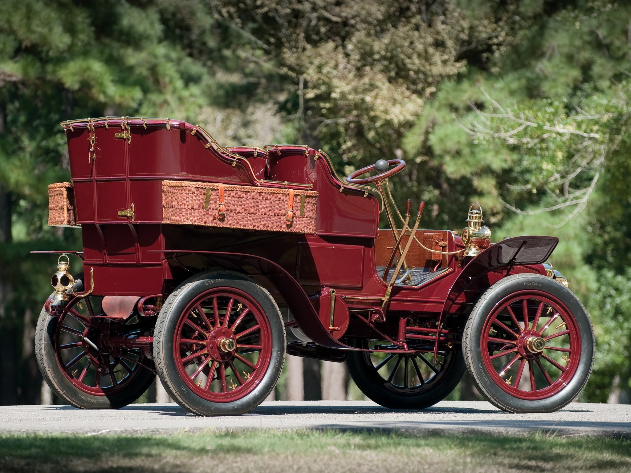 1902, model f, packard, retro, runabout