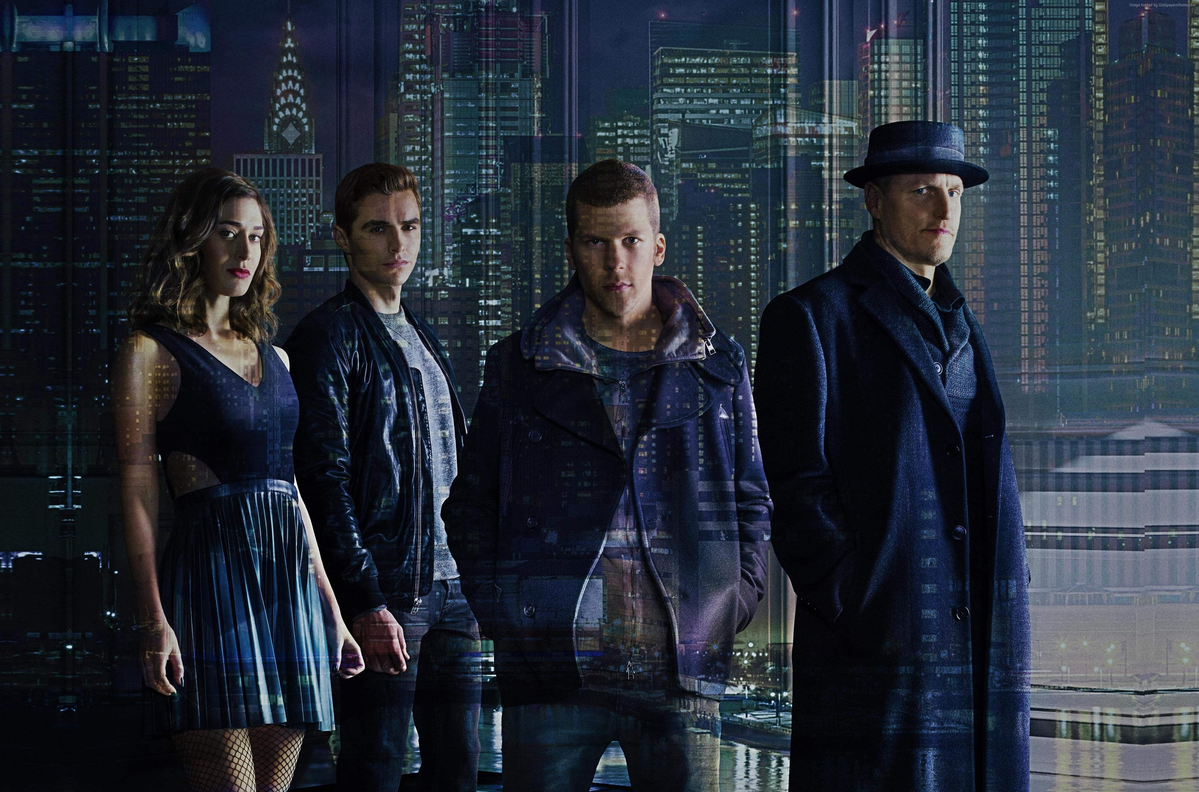 Now You See Me 2, Dave Franco, Jesse Eisenberg, Woody Harrelson