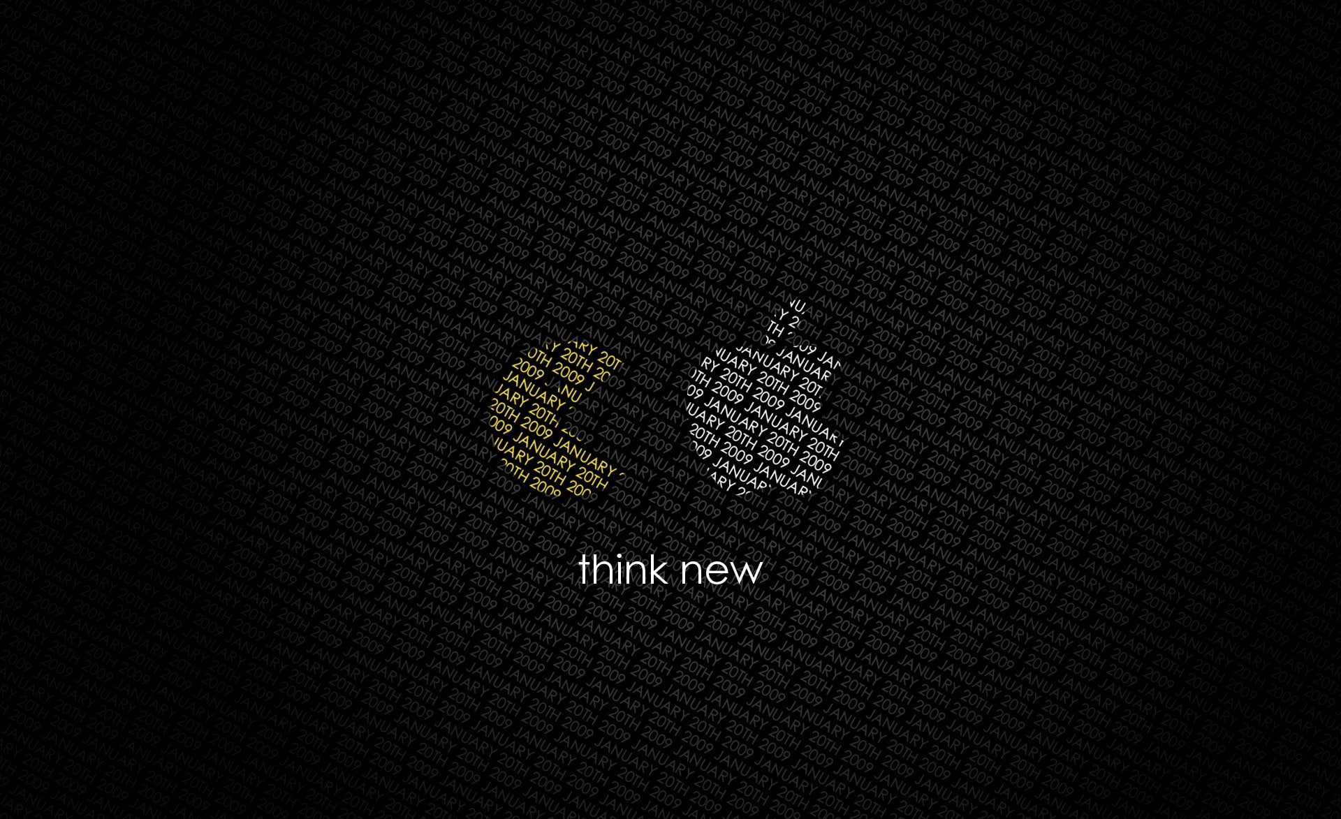 Think New, Computers, Mac, communication, text, technology, western script