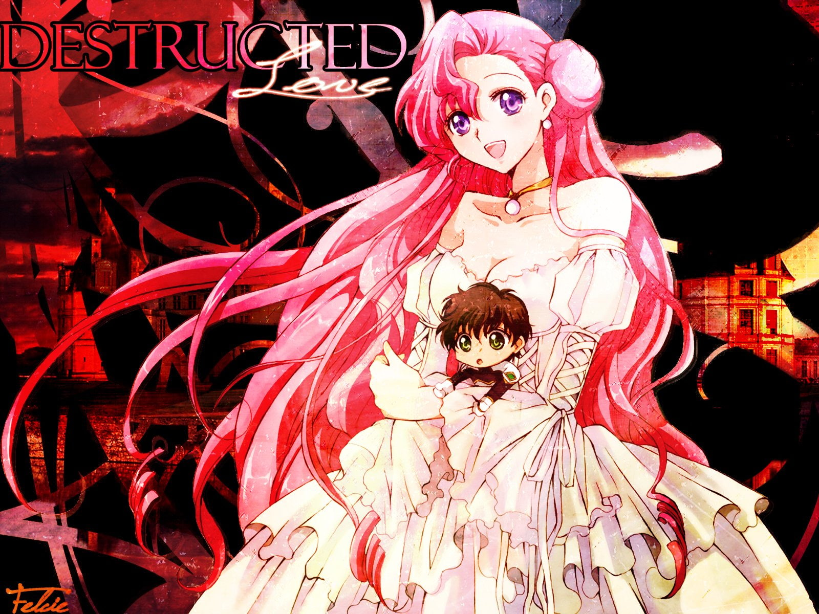 Free Download Hd Wallpaper Anime Code Geass Euphemia Li Britannia Suzaku Kururugi 6736