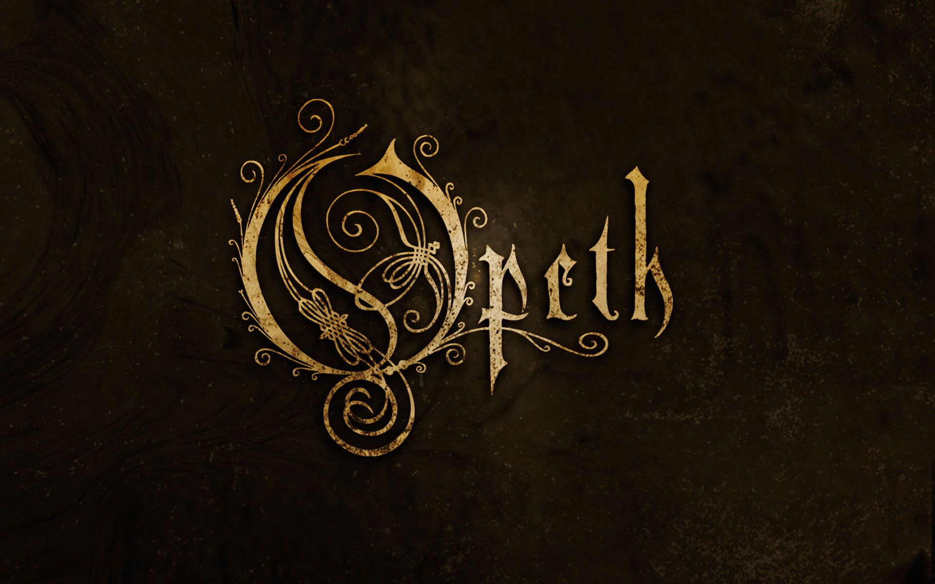 Opeth Band, brown pcth text, Music, music band, swedish, heavy metal