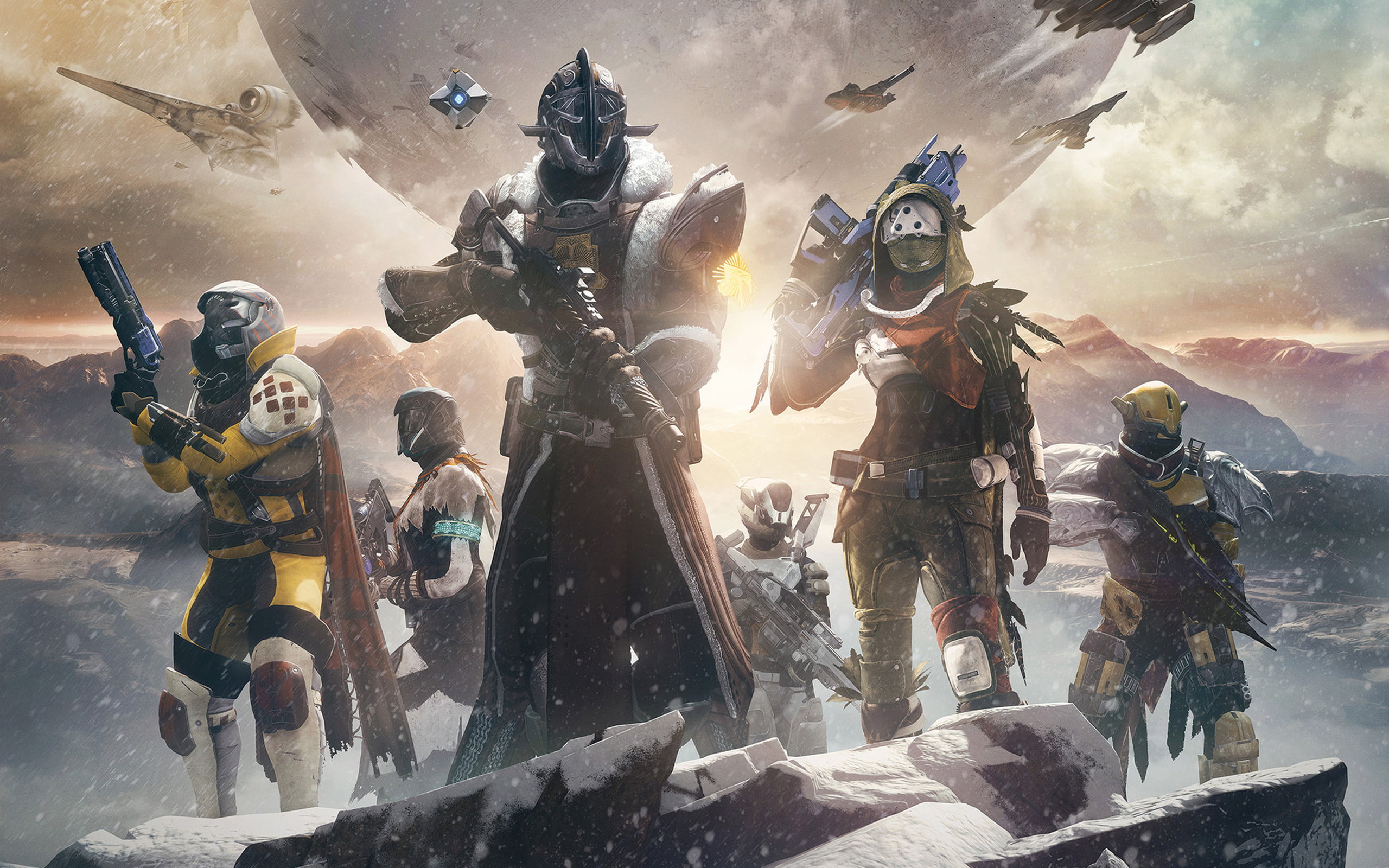 Destiny 2 (video game), video games, science fiction, the traveler