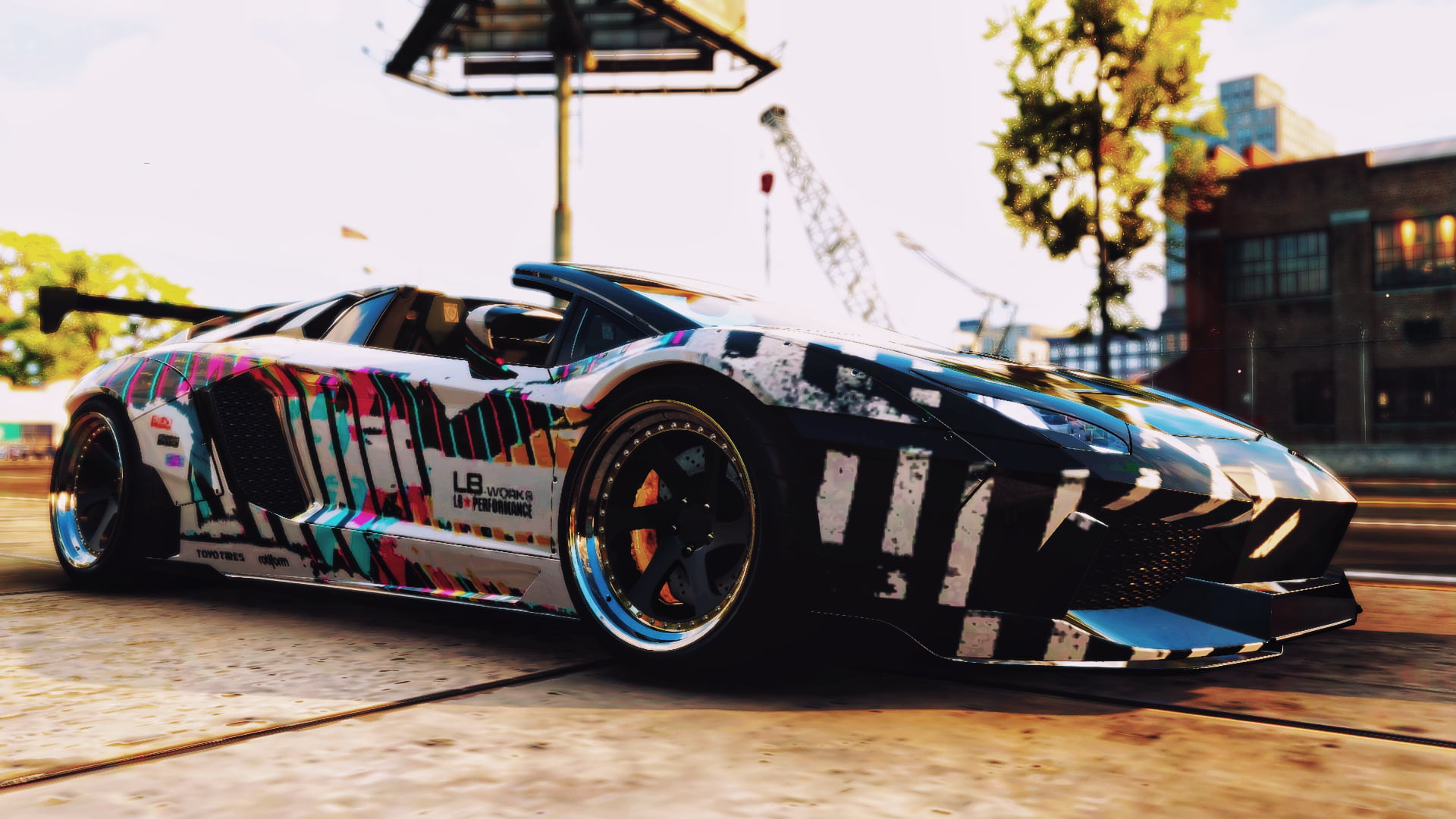 Need for speed Unbound, race cars, car park, 4K gaming, video games