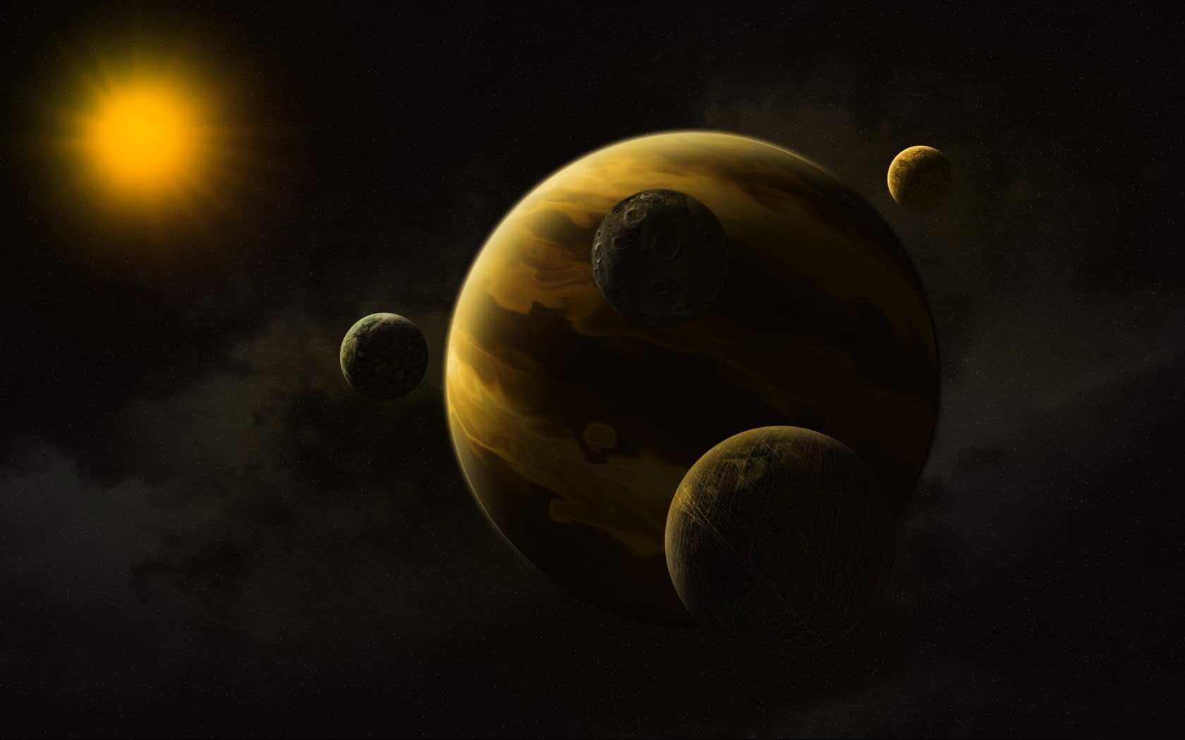 outer, space