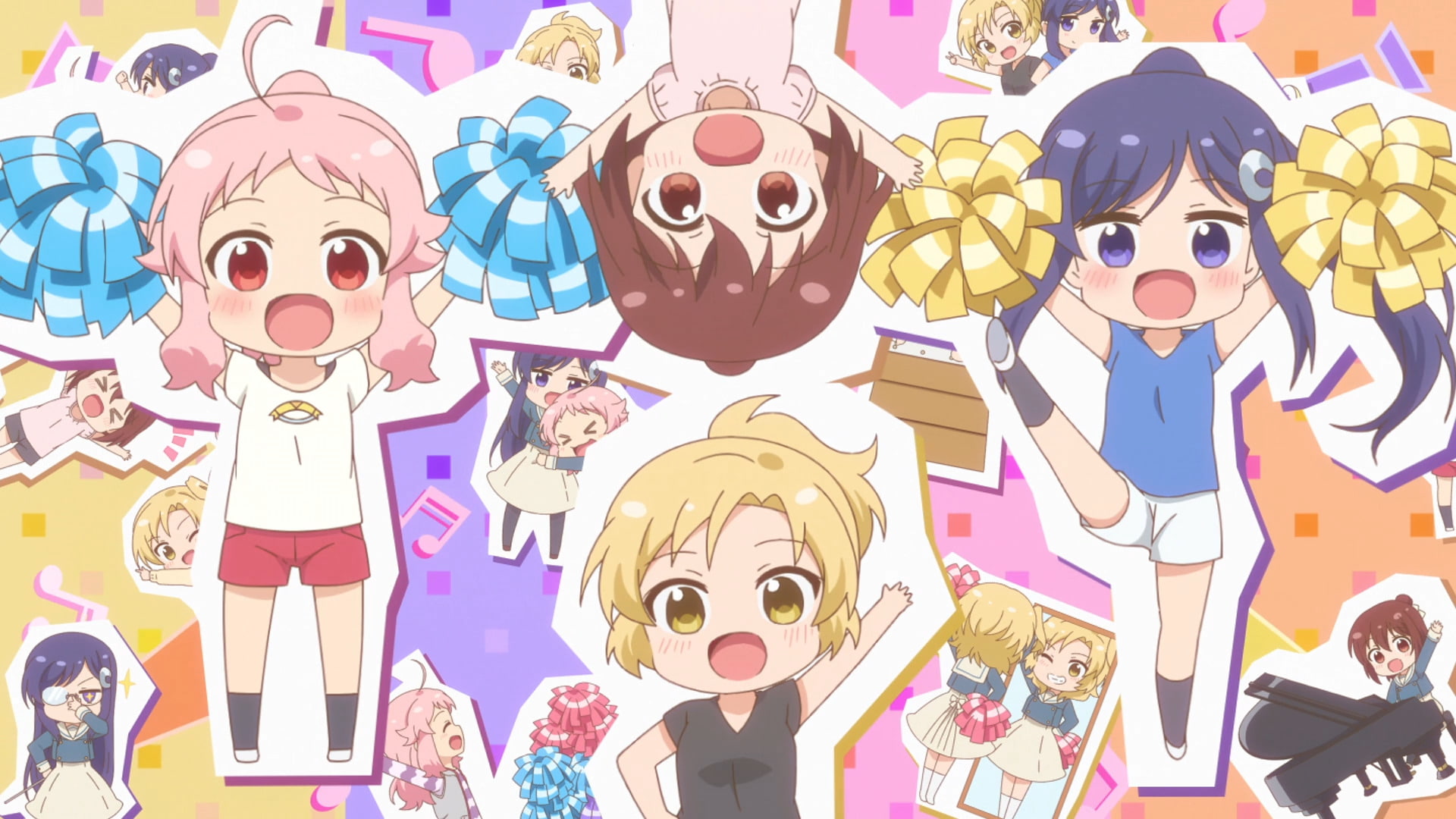 Anime, Anima Yell!, Arima Hizume, Hatoya Kohane, Sawatari Uki