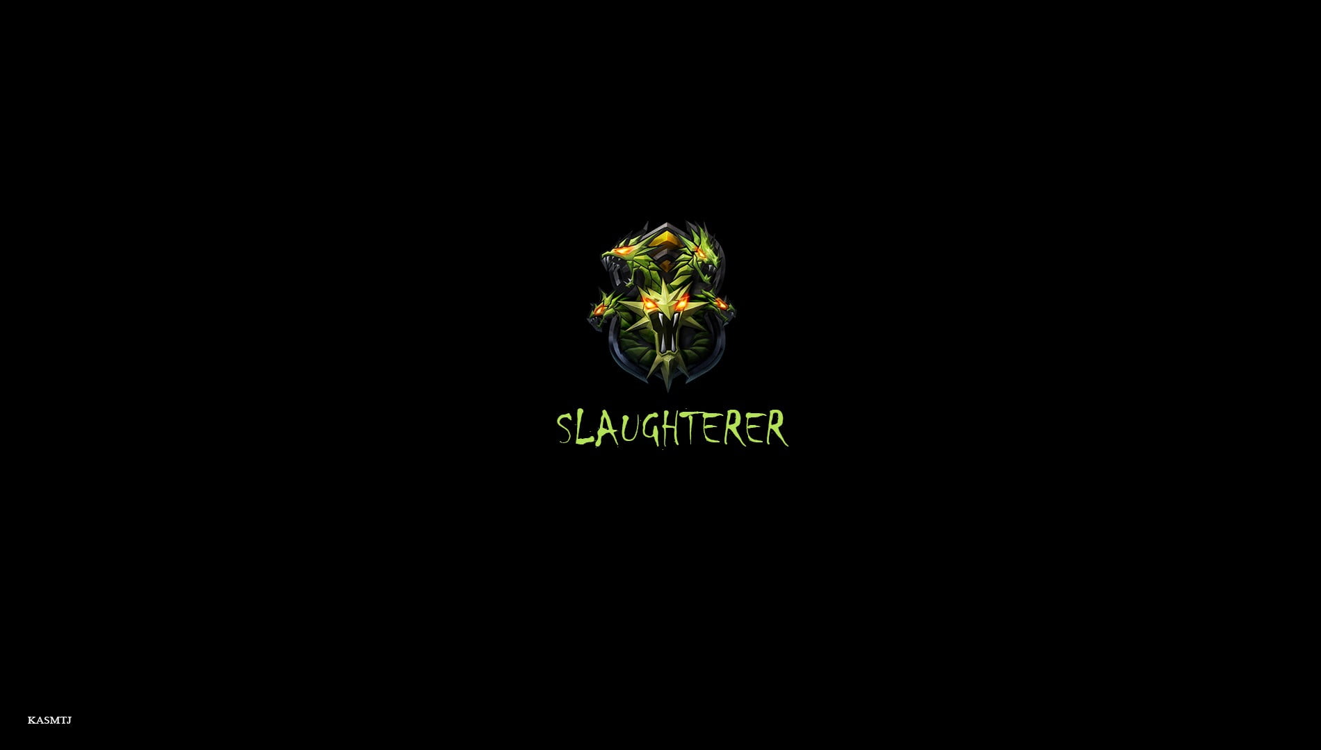 Slaughterer text, call of duty black ops, cod bo 3, simple, logo