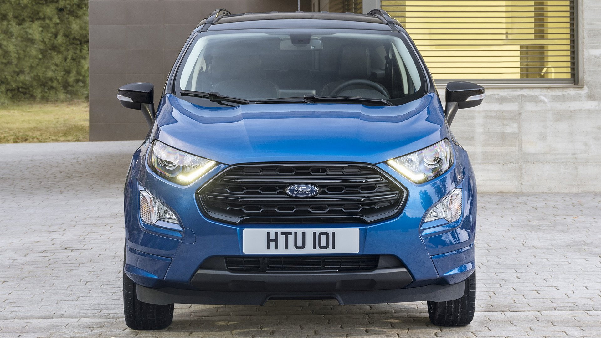 Ford, Ford EcoSport ST-Line, Blue Car, Crossover Car, SUV, Subcompact Car