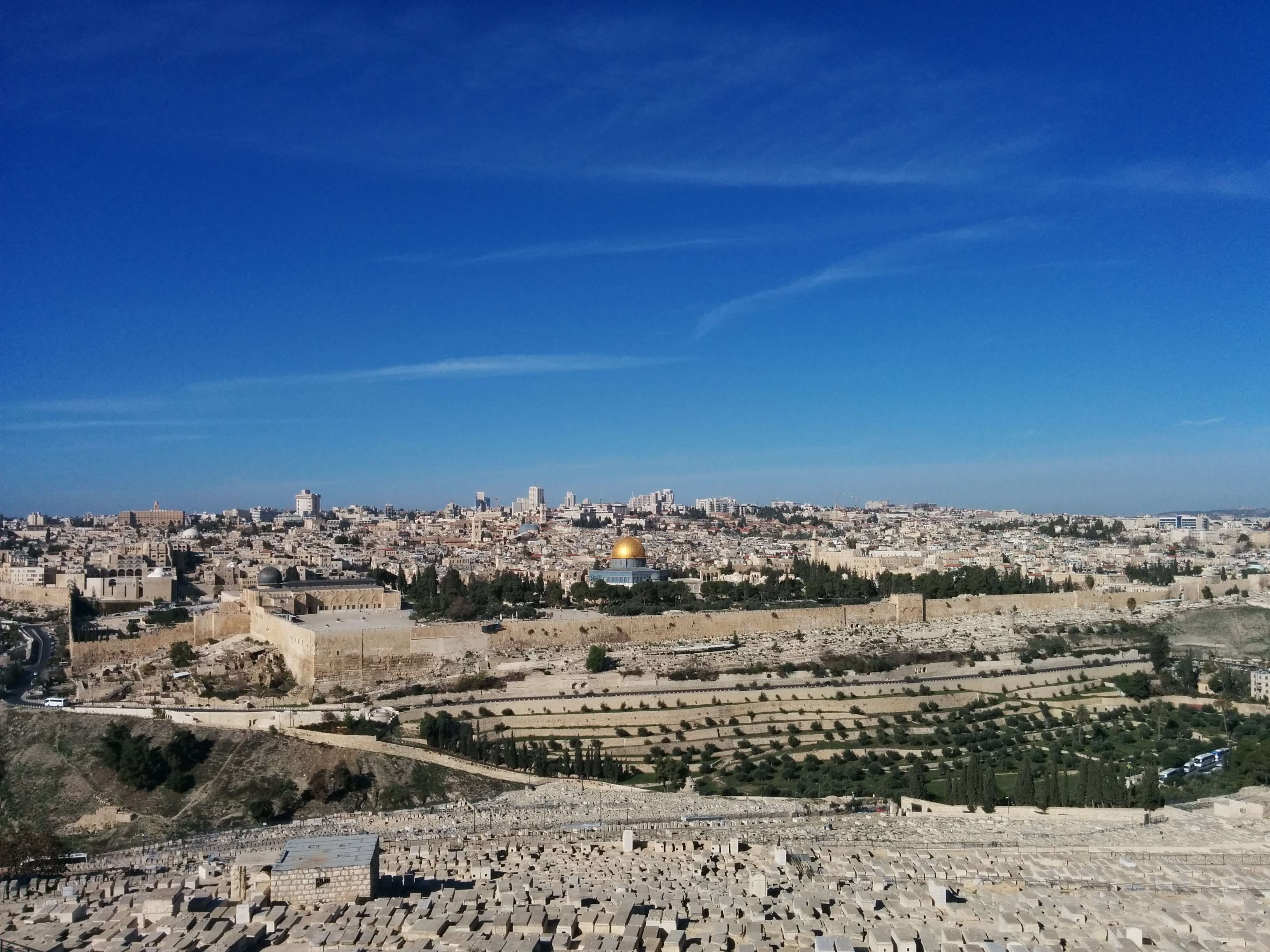 jerusalem, the dome of the rock, the esplanade of the temple