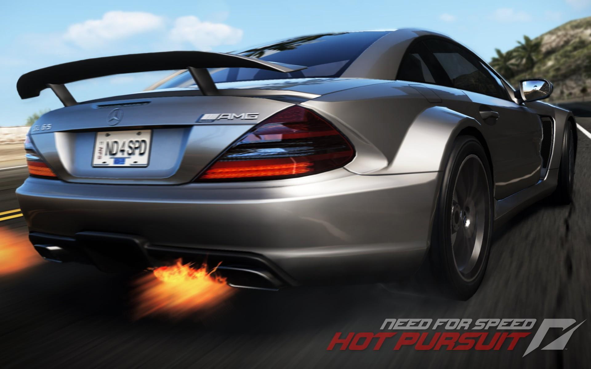 Mercedes Sl65 Amg Black Series, need for speed, hot pursuit, games