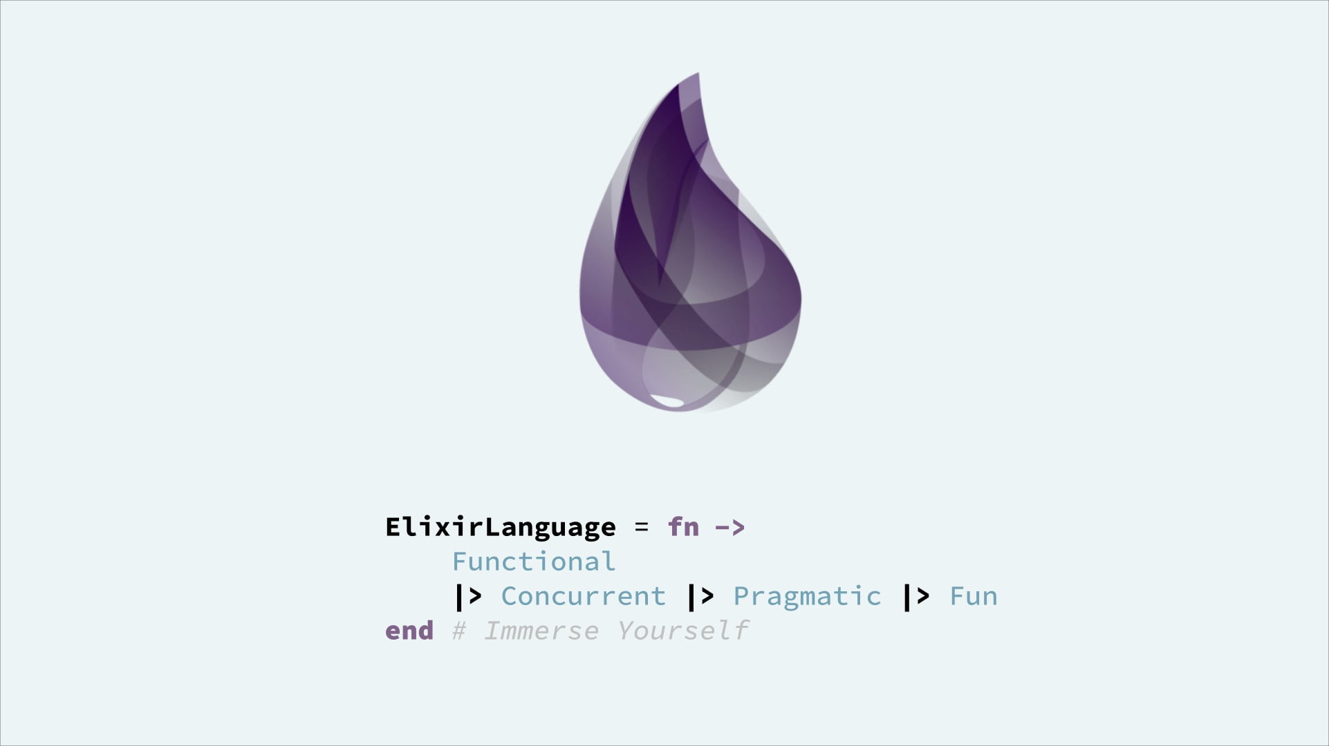 white background with text overlay, code, elixir, programming