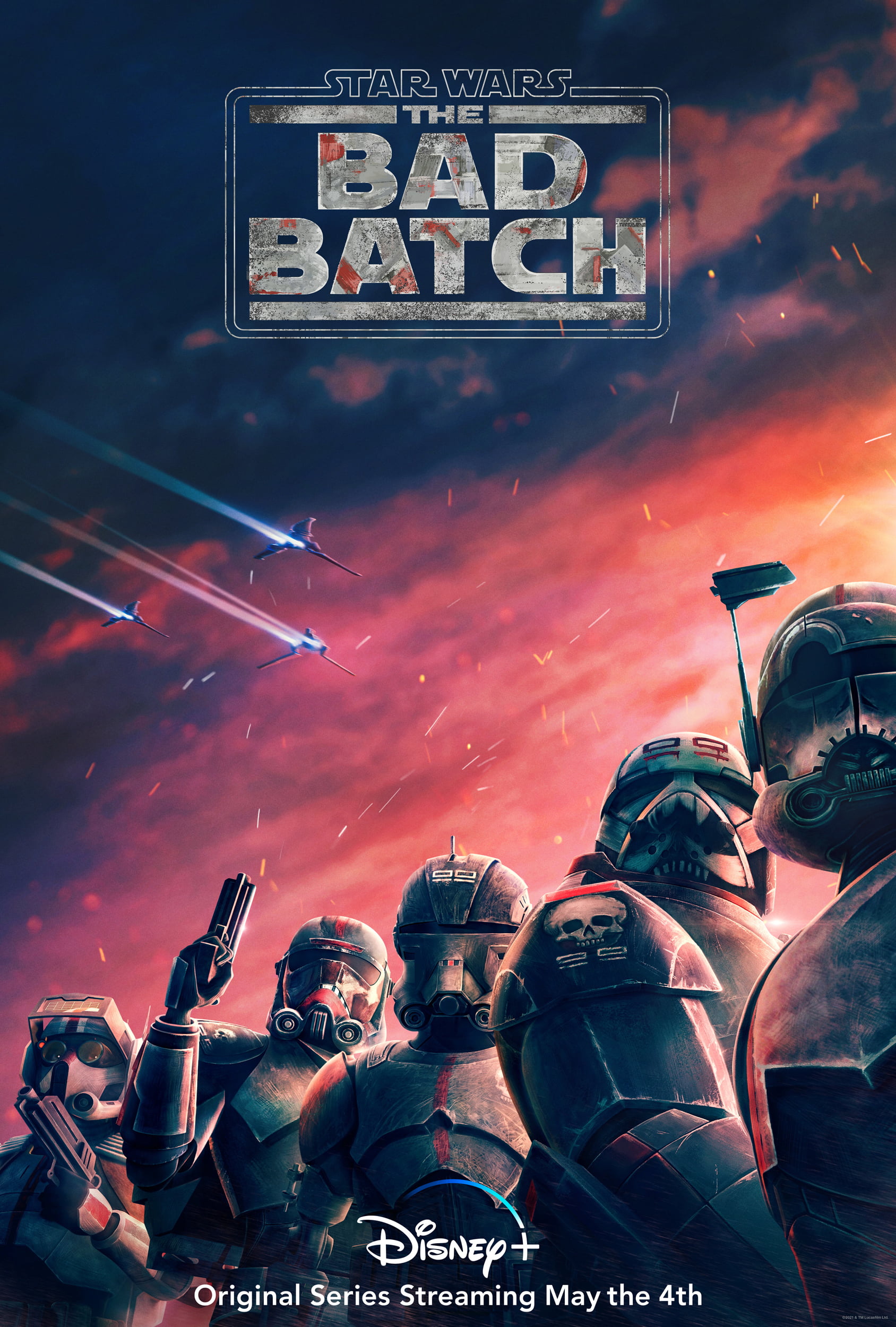 star wars bad batch, clone trooper, TV Series, poster, portrait display