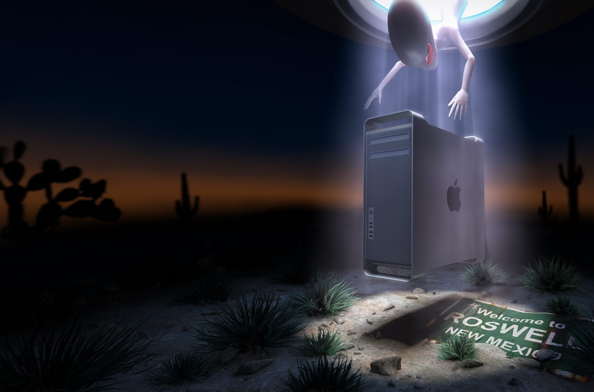 Technology, Apple, Alien