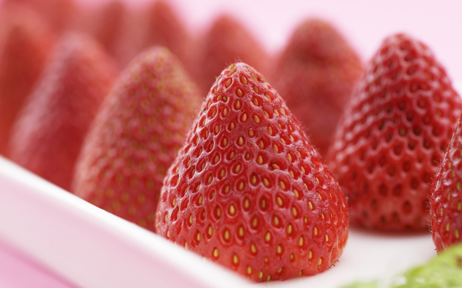 Delicious strawberry fruit
