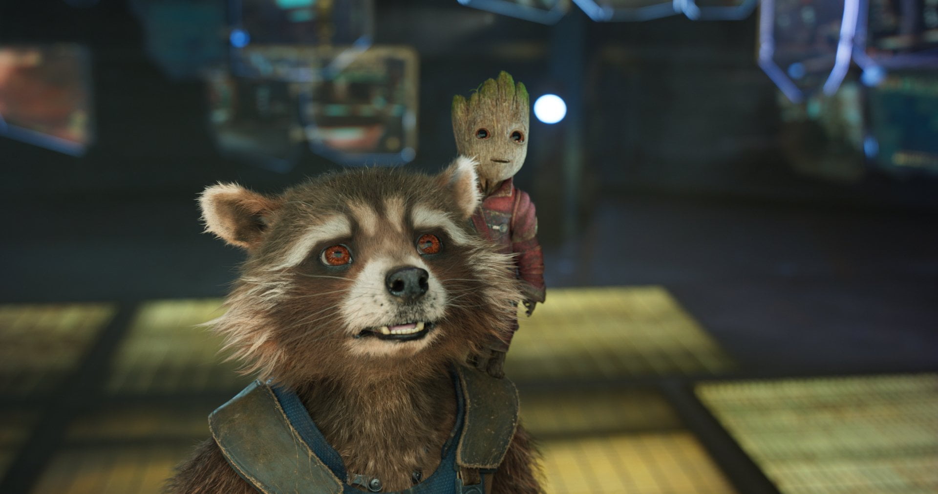 Movie, Guardians of the Galaxy Vol. 2, Baby Groot, Rocket Raccoon