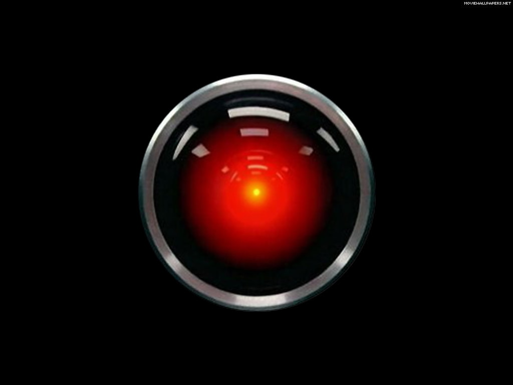 movies 2001 a space odyssey hal 9000 1024x768  Entertainment Movies HD Art
