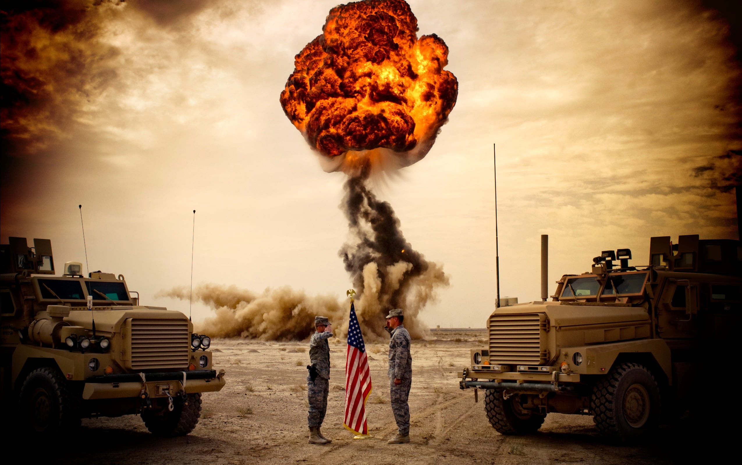 Enlistment, United States of America flag, War & Army, Explosion