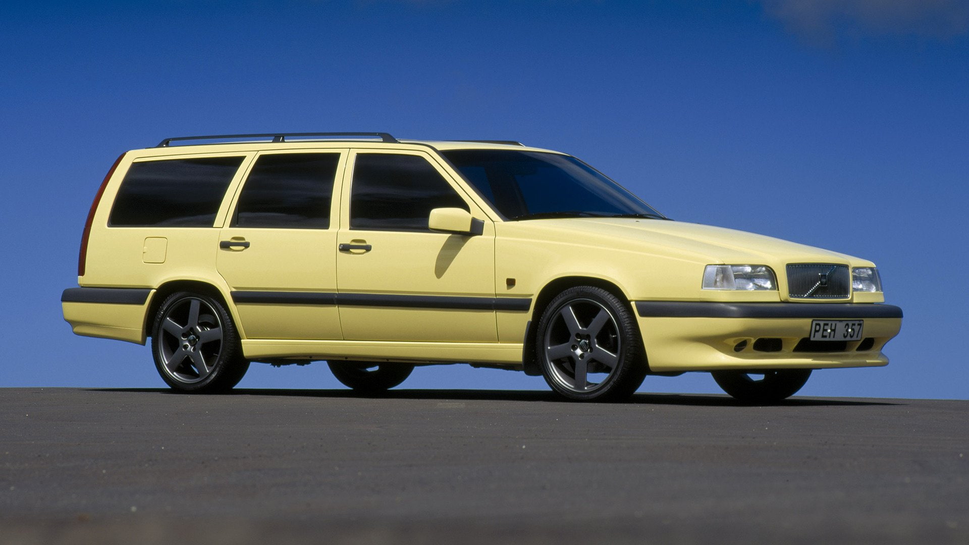 Volvo, Volvo 850, Kombi, Yellow Car