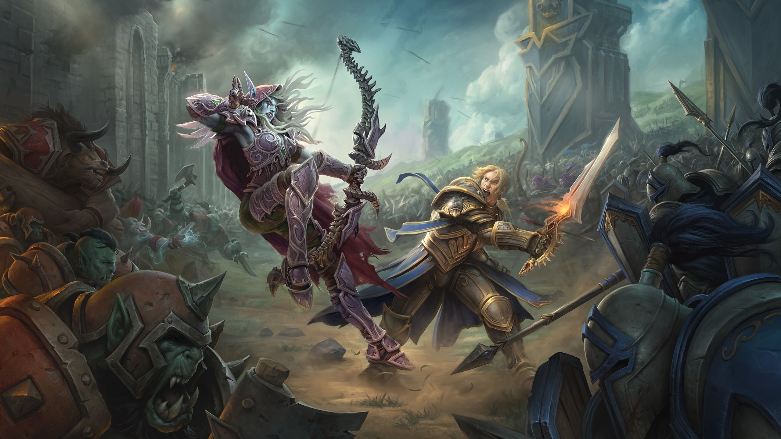 Warcraft wallpaper, World of Warcraft: Battle for Azeroth, Sylvanas Windrunner