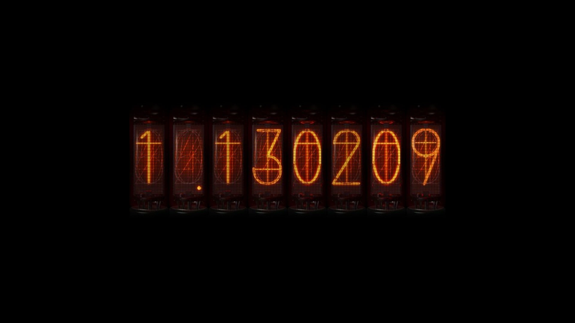 anime, Divergence Meter, Nixie Tubes, Steins;Gate, Time Travel