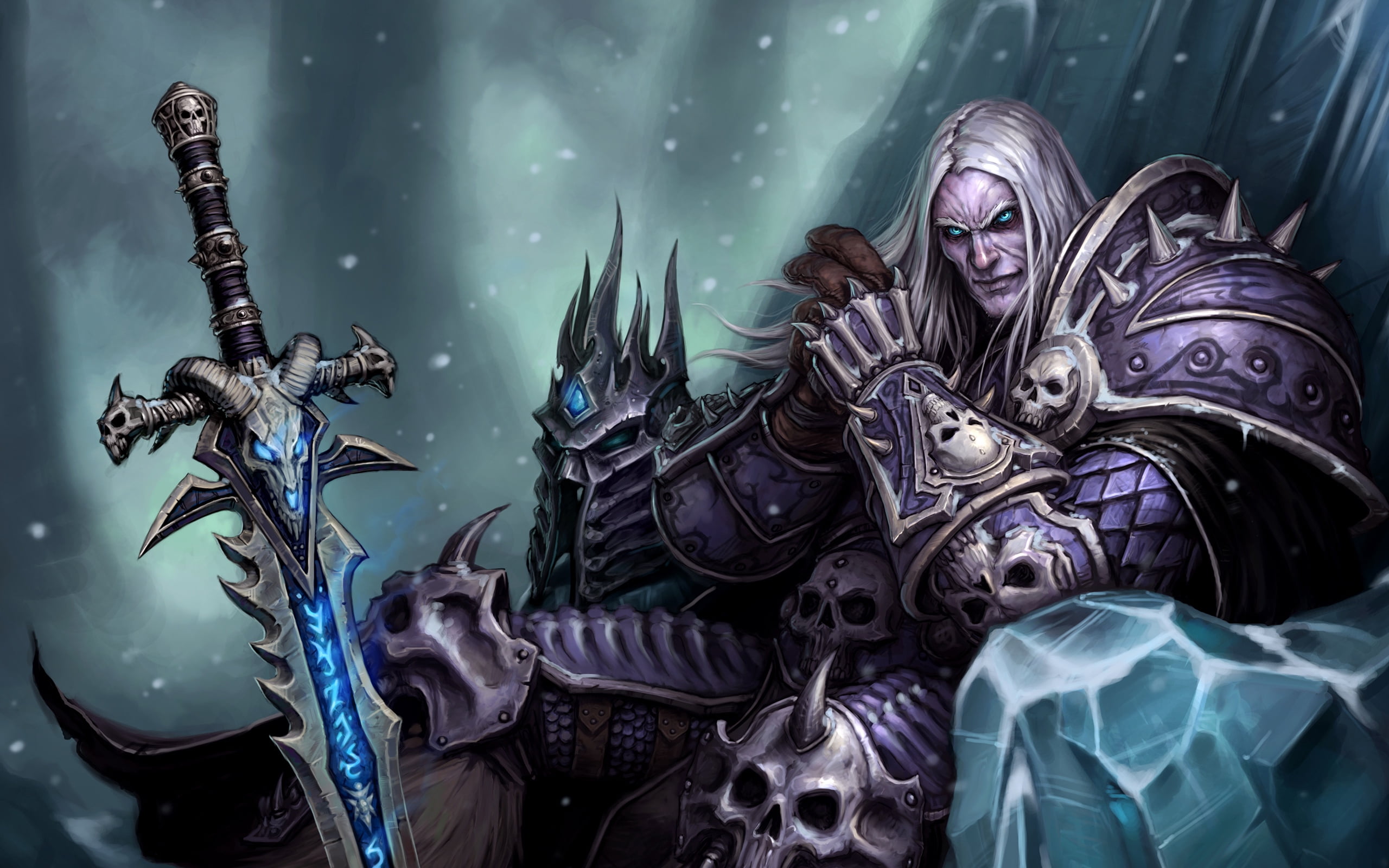Abbadon from Defence of the Ancient, the lich king, world of warcraft wrath of the lich king