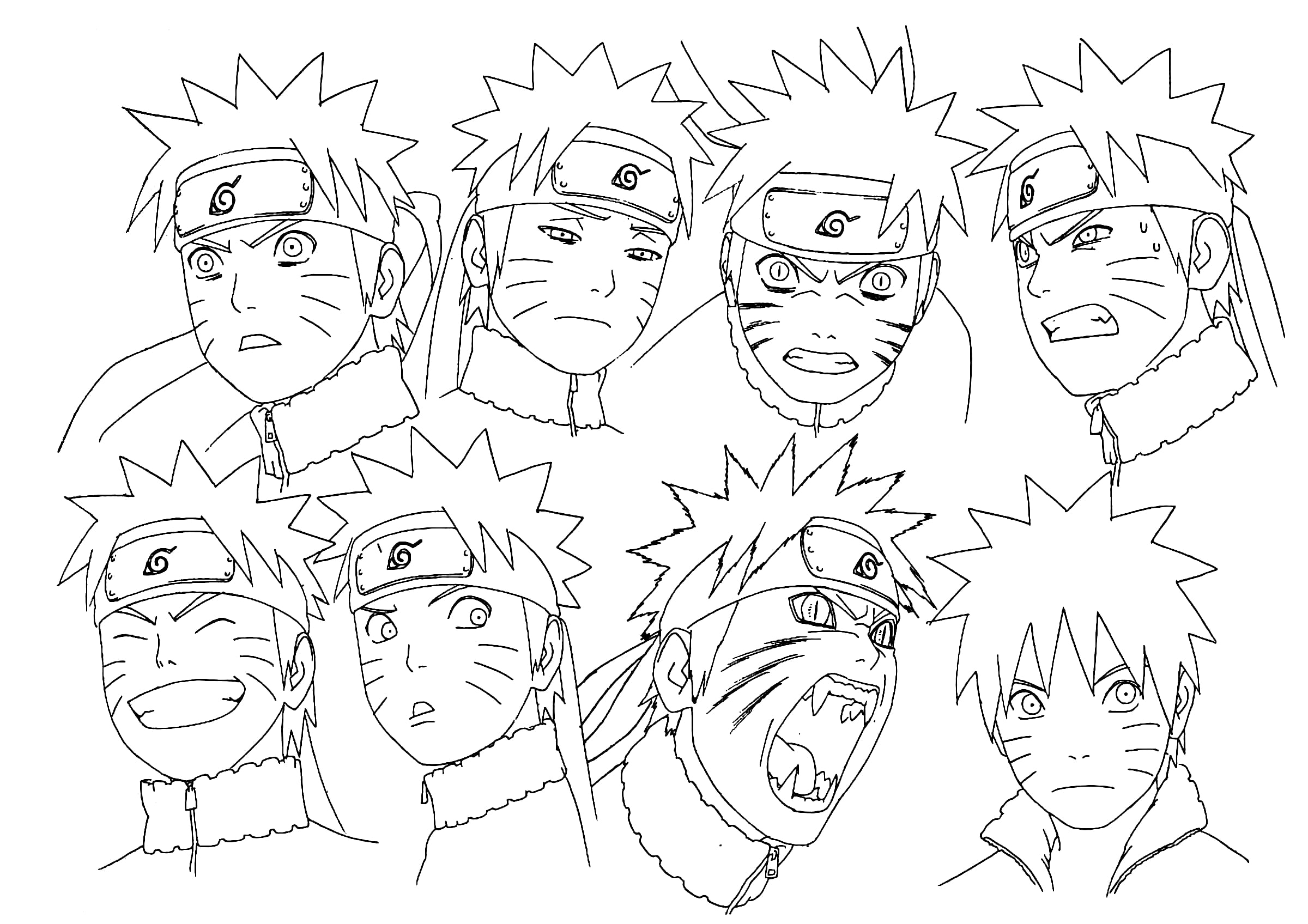 Free download | HD wallpaper: Naruto (anime), outline | Wallpaper Flare