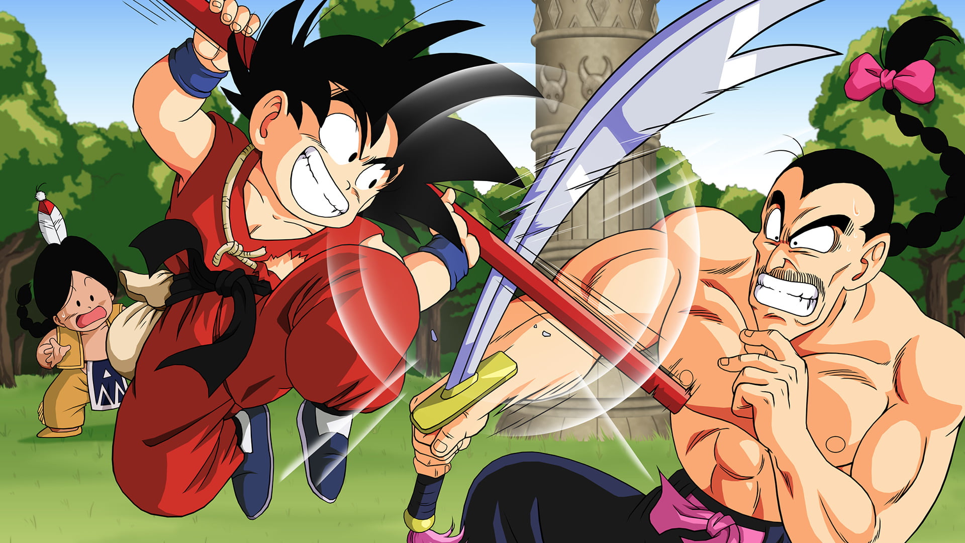 Dragon Ball, Goku, Mercenary Tao (Dragon Ball), Upa (Dragon Ball)