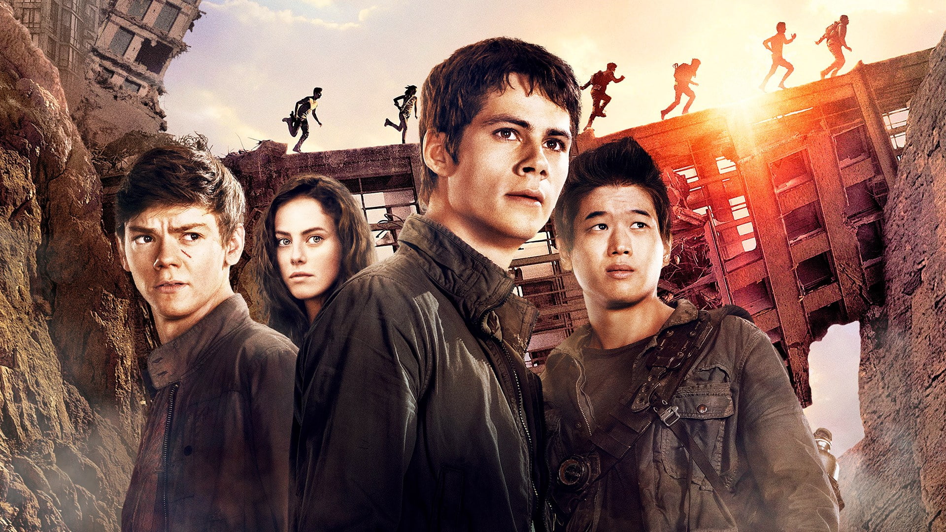 maze runner the scorch trials, group of people, young adult