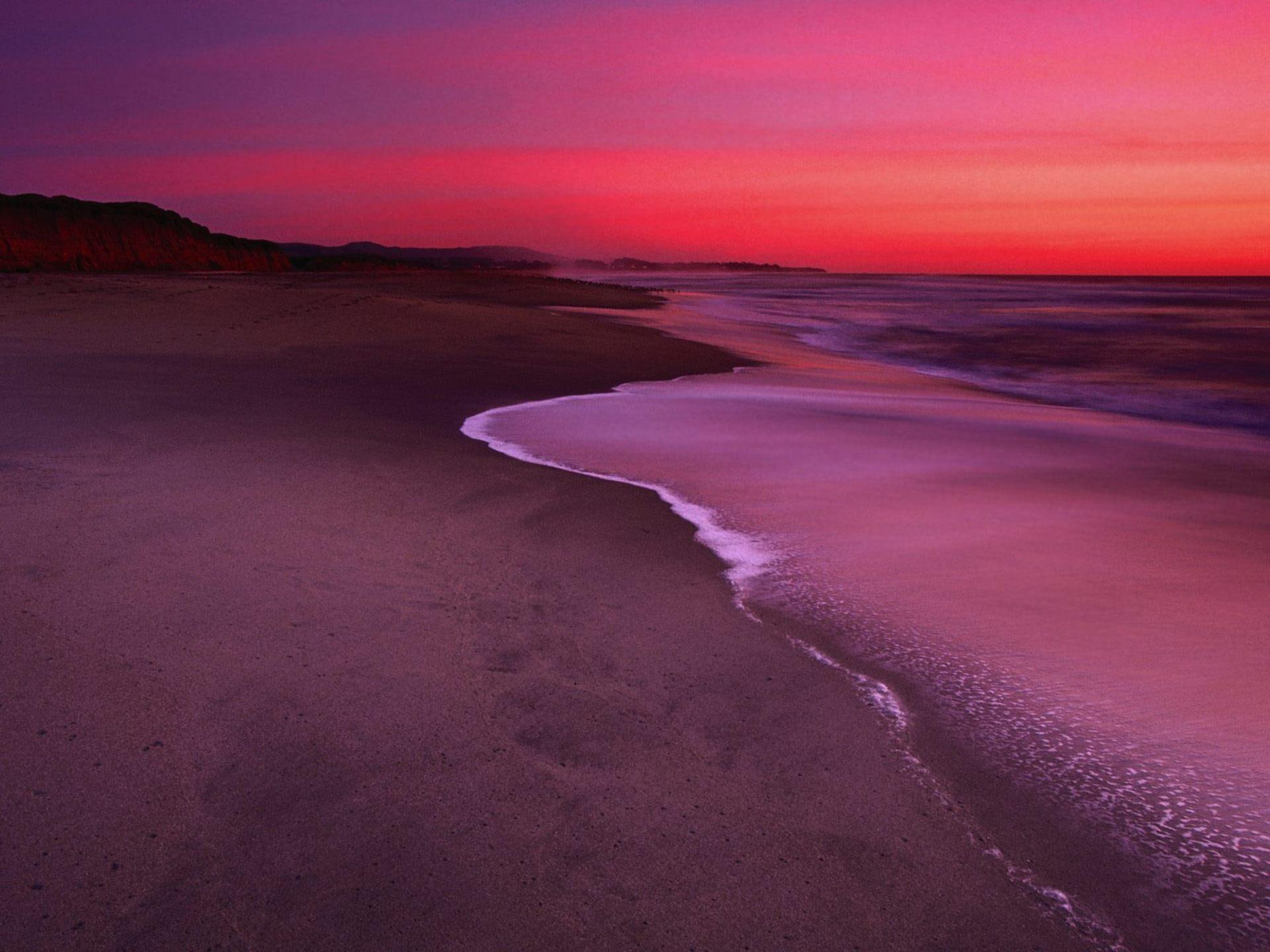 Dunes Beach, Half Moon Bay, California, beaches, sunsets, nature and landscapes