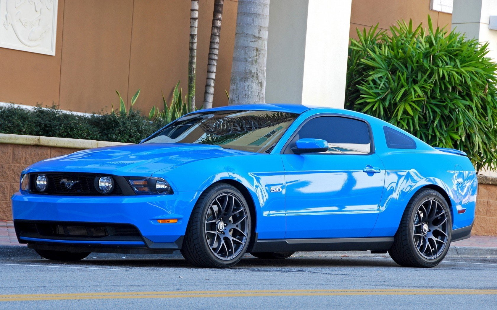 2013, 5 0, american, blue, cars, ford, gt500, muscle, mustang