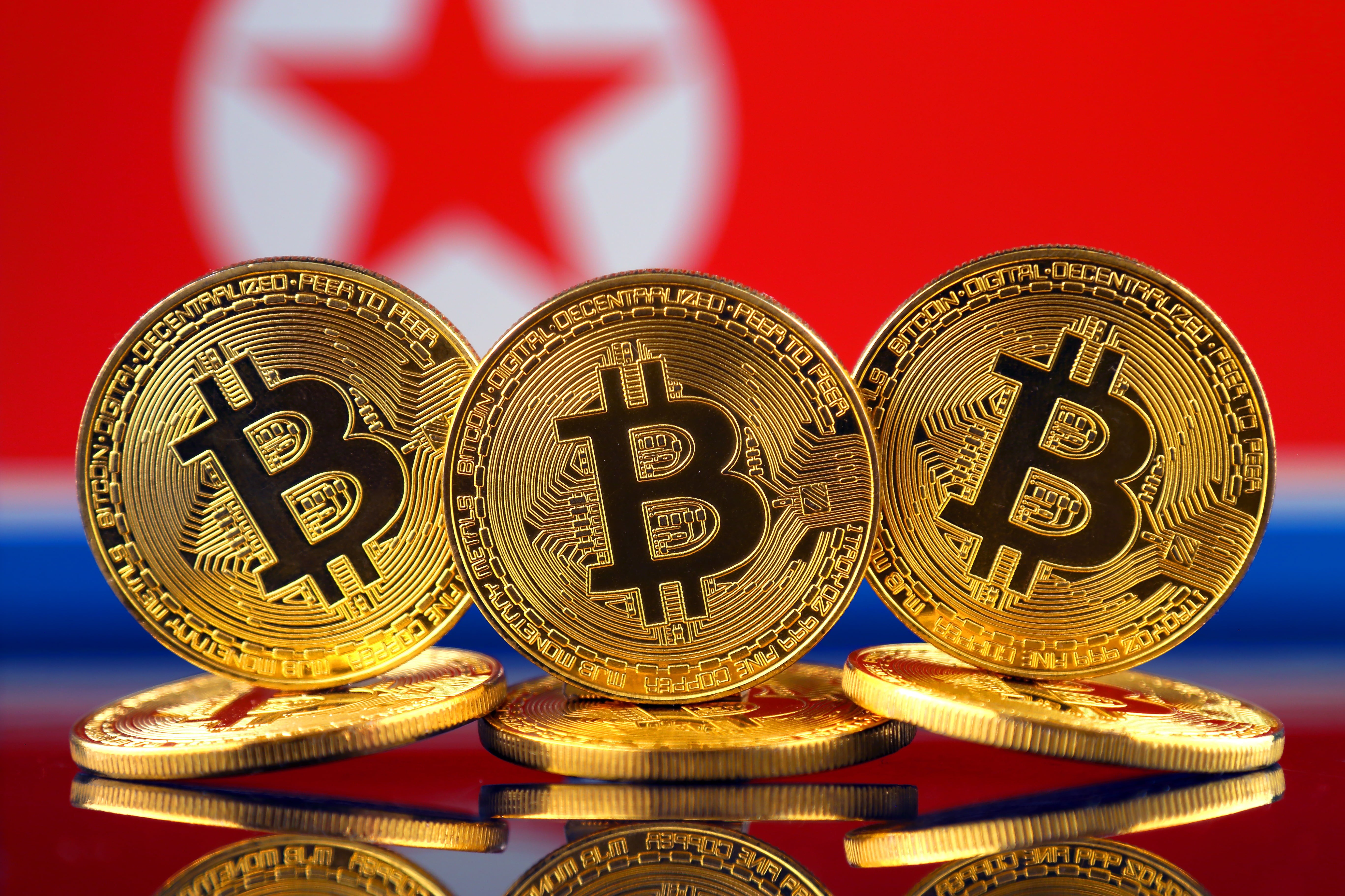 blur, flag, coins, North Korea, bitcoin, btc, nort korean