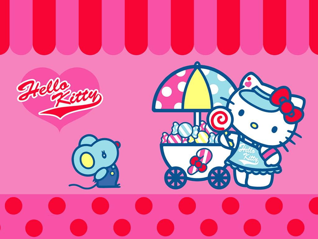 bow candy Hello Kitty Anime Hello Kitty HD Art, cute, Dress, cart