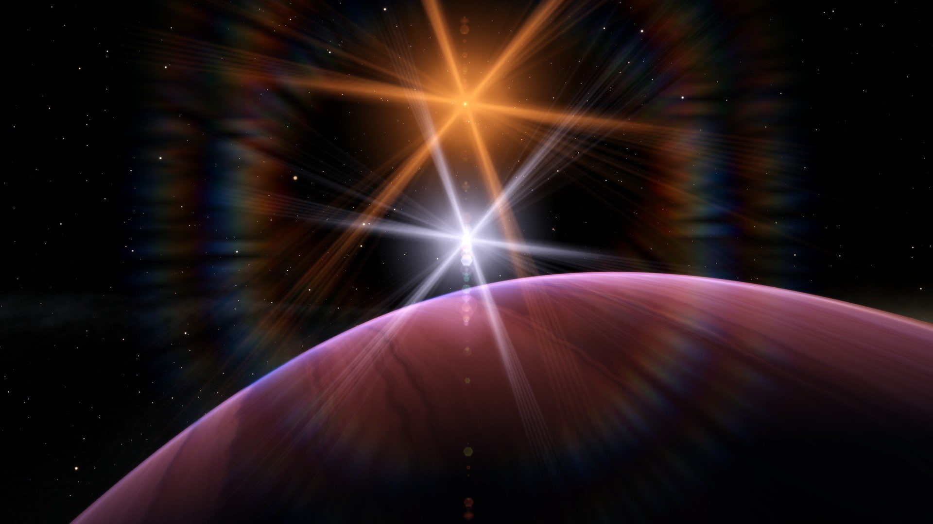 outer, planets, space