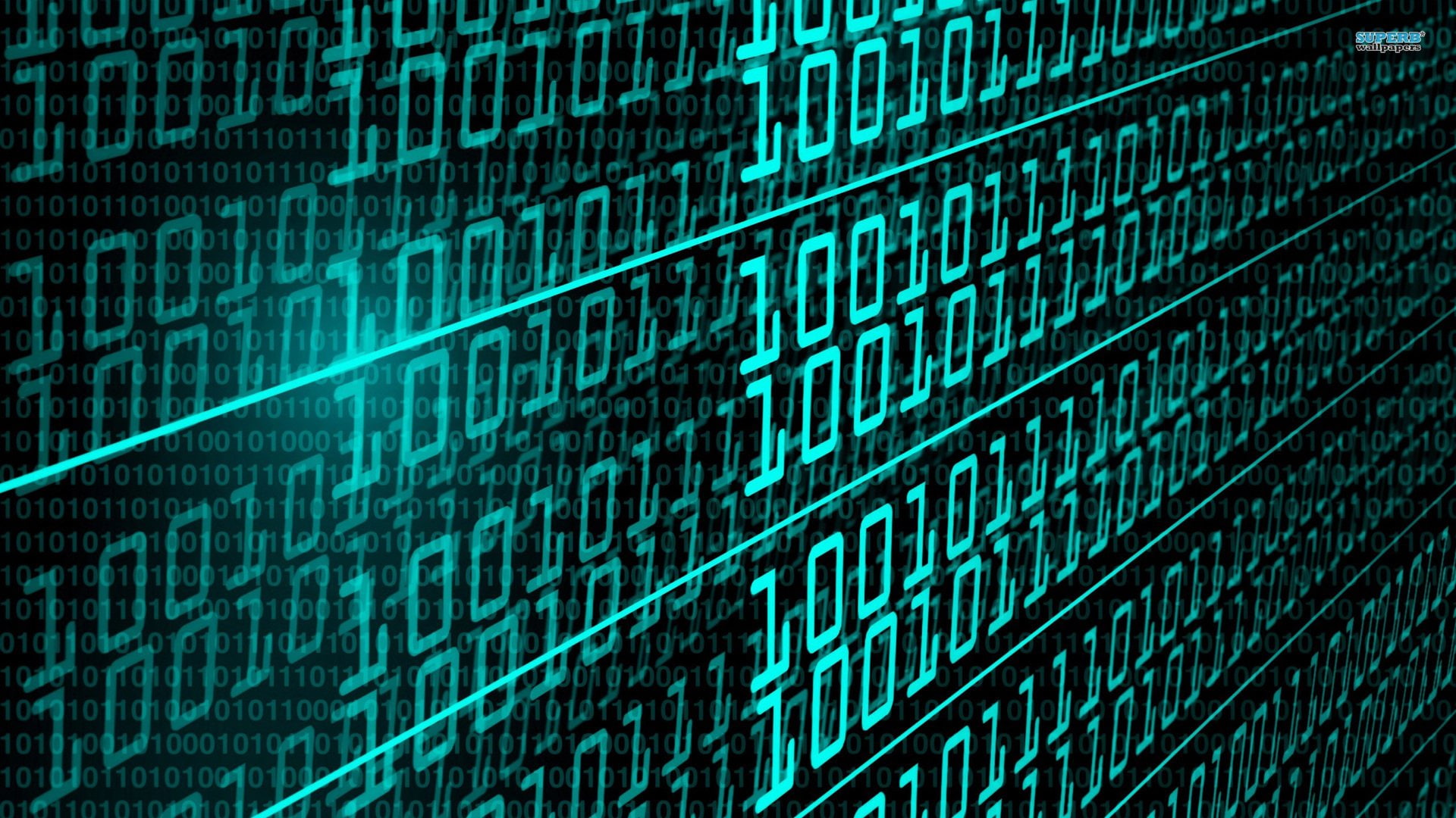 Technology, Binary, Code
