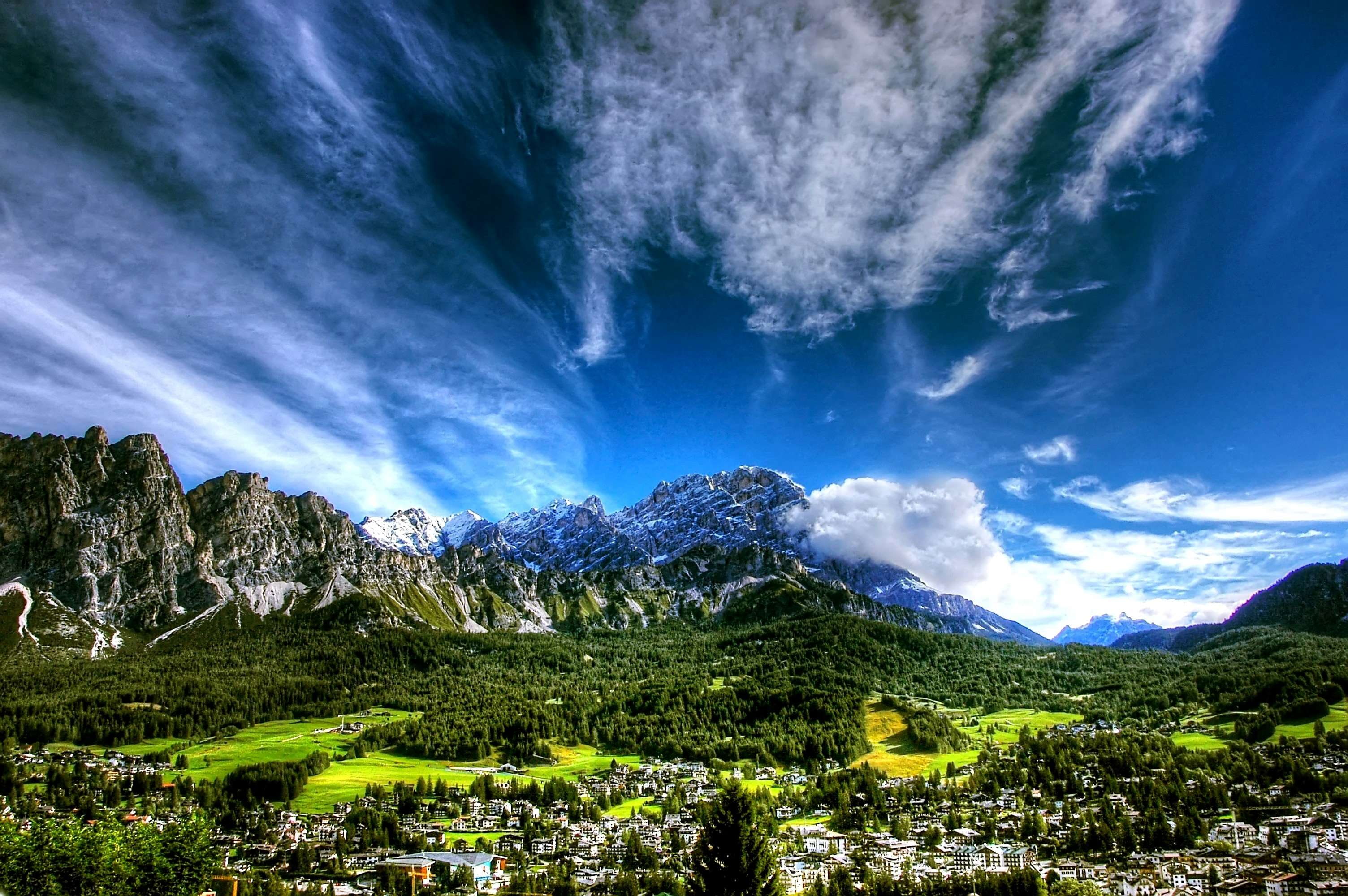 clouds, countryside, dramatic, environment, idyllic, landscape